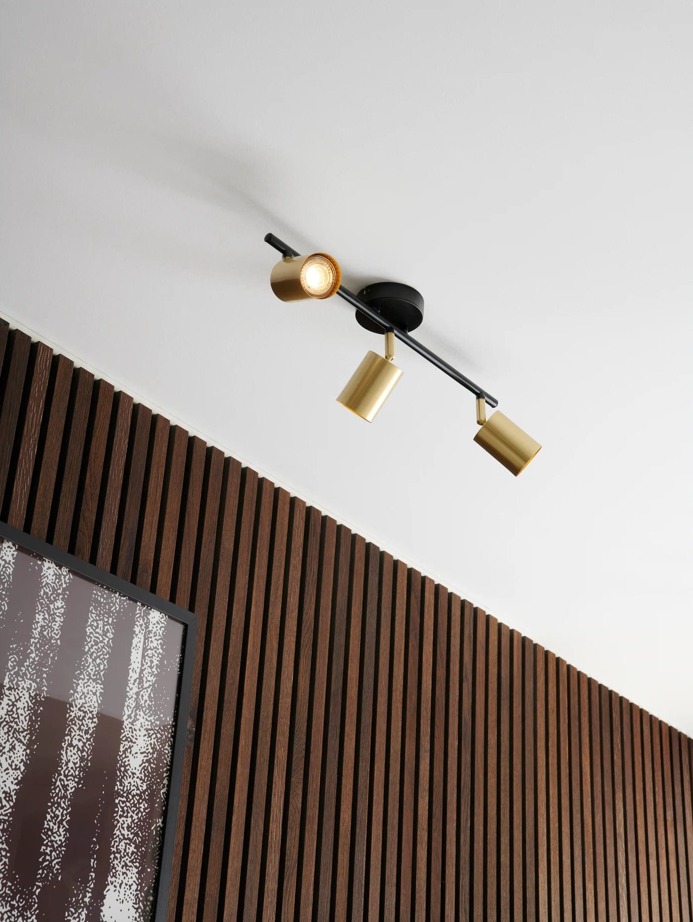 Lampa sufitowa EXPLORE TRIO mosiężny, Nordlux, Eye on Design