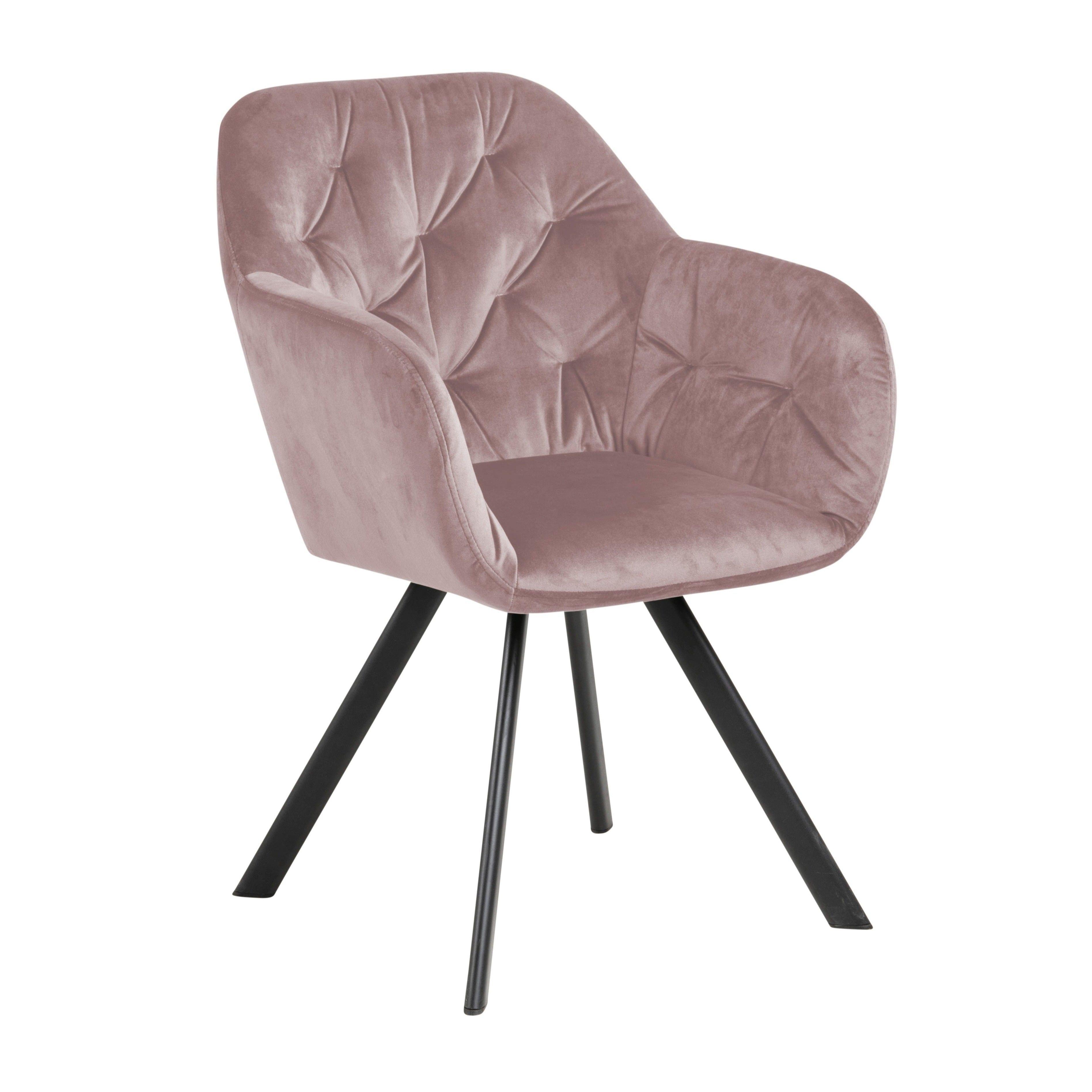 Krzesło ROSCO różowy Actona    Eye on Design