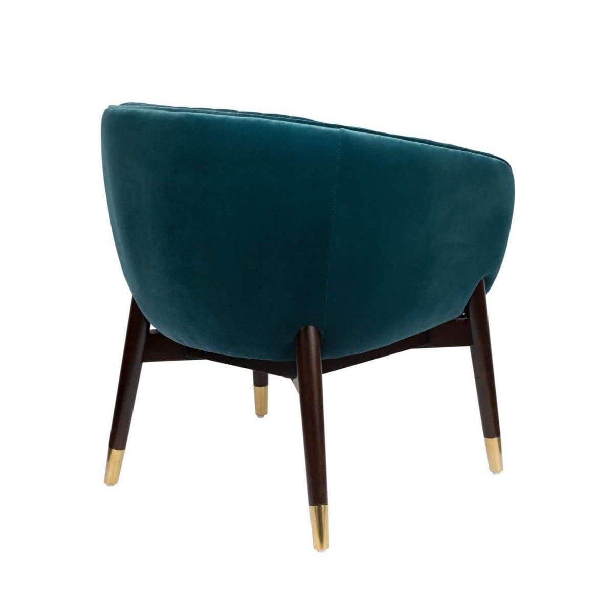 Fotel lounge DOLLY niebieski, Dutchbone, Eye on Design