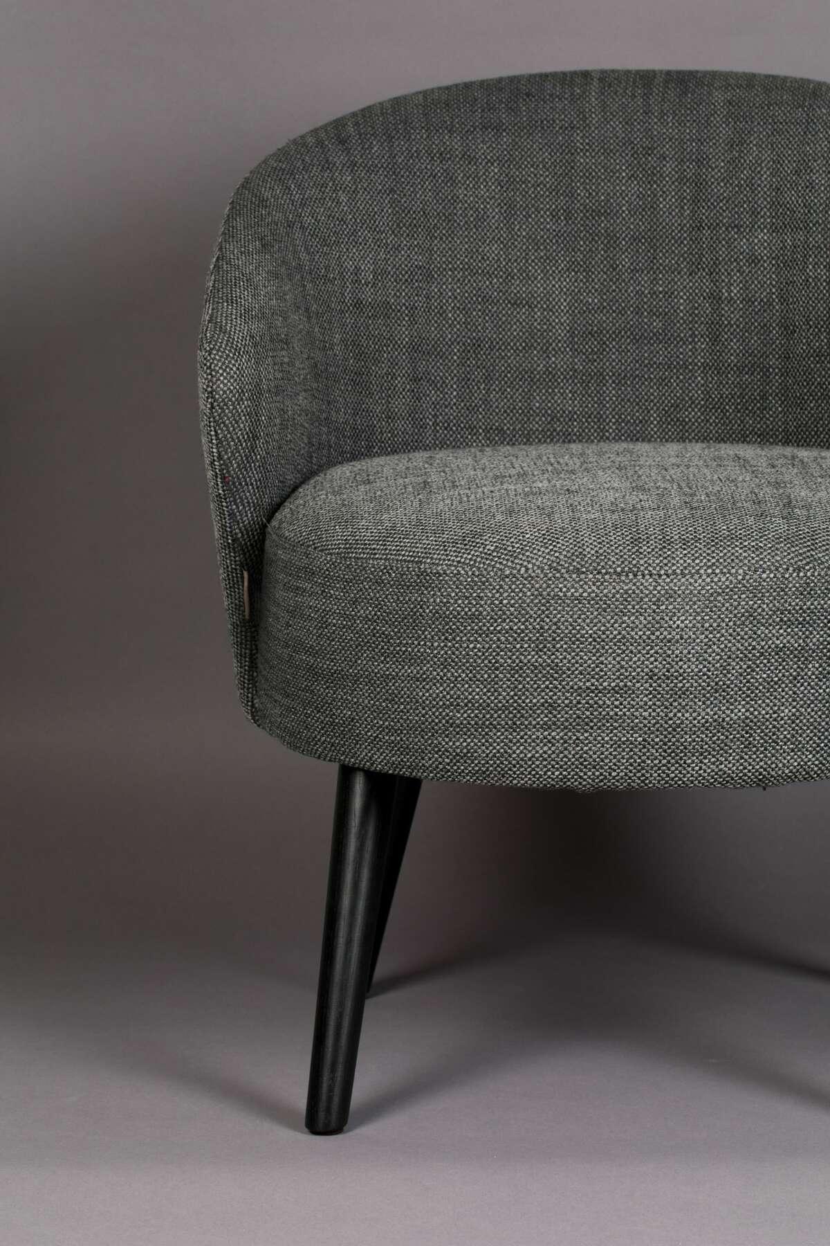 Fotel lounge WALDO antracytowy Dutchbone    Eye on Design