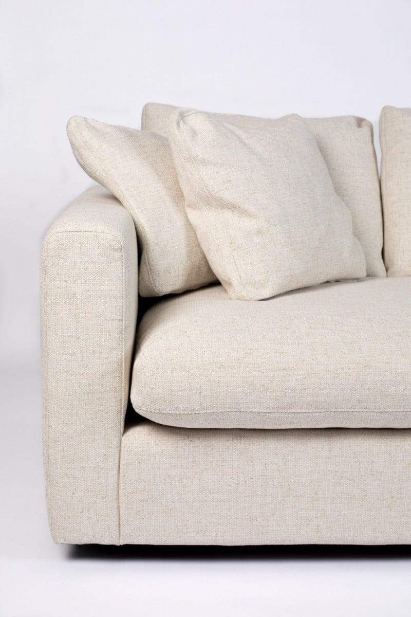 Sofa 3-osobowa SENSE kremowy - Eye on Design