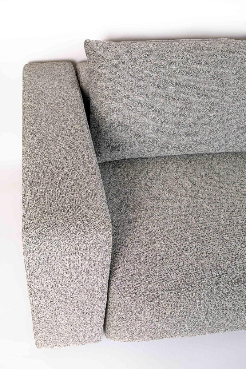 Sofa zewnętrzna BREEZE 3-osobowa lewa szary Zuiver    Eye on Design