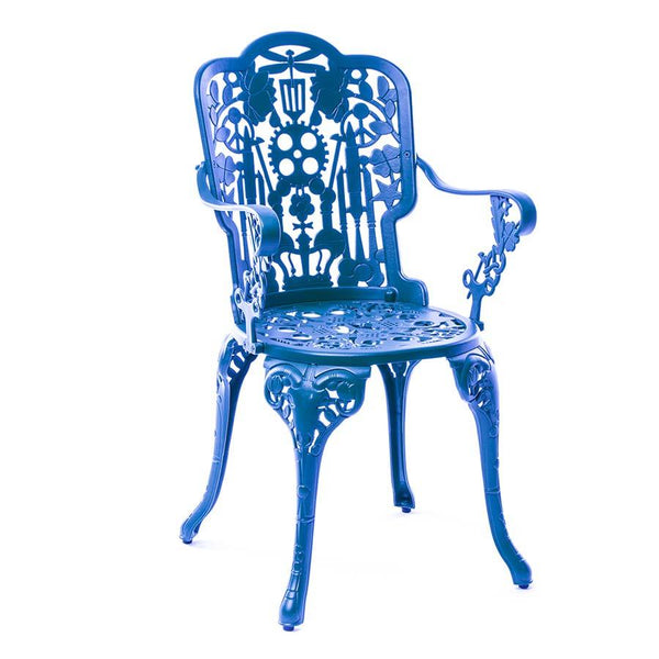 Fotel ogrodowy INDUSTRY niebieski Seletti    Eye on Design