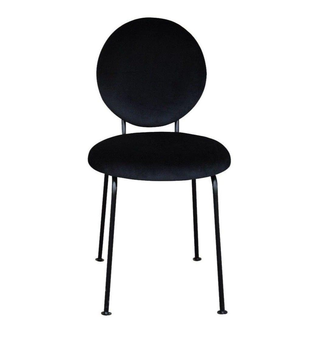 Krzesło MEDALLION czarny Happy Barok    Eye on Design