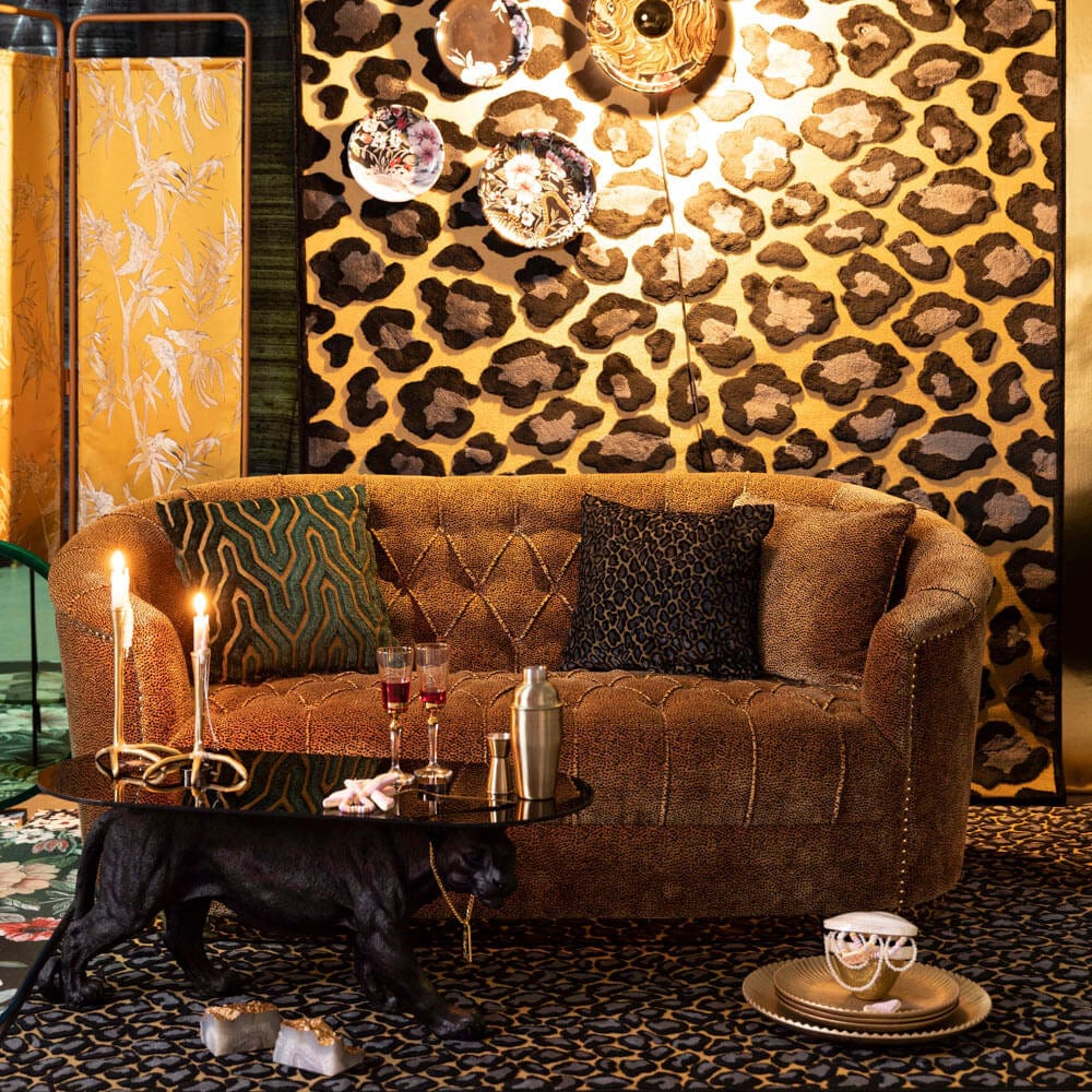 Sofa TOO PRETTY TO SIT ON panterka Bold Monkey    Eye on Design