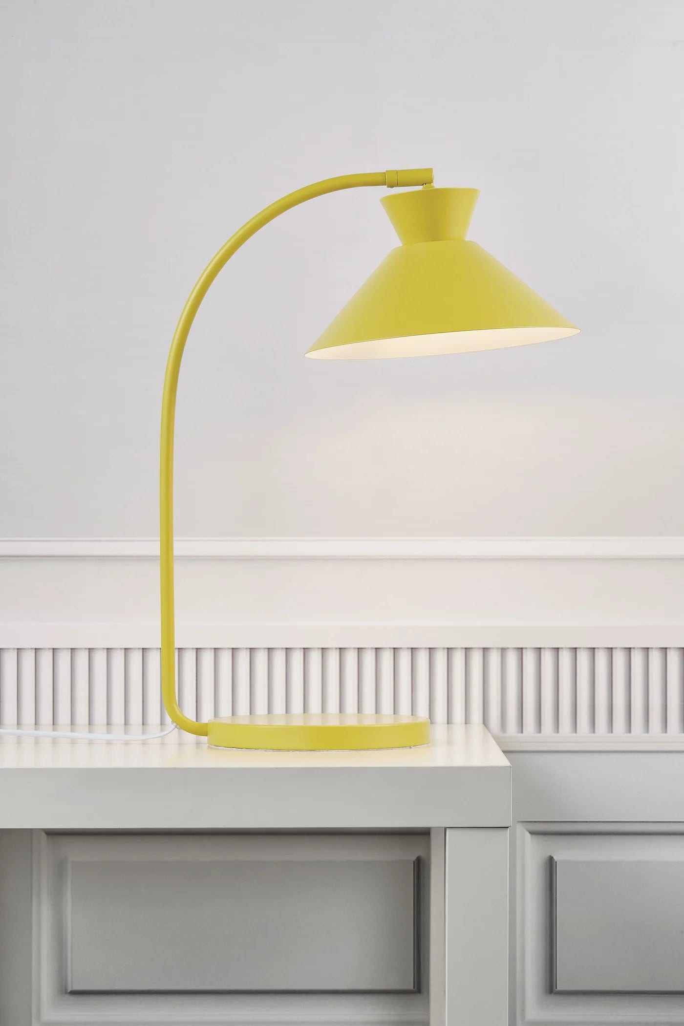 Lampa stołowa DIAL żółty, Nordlux, Eye on Design
