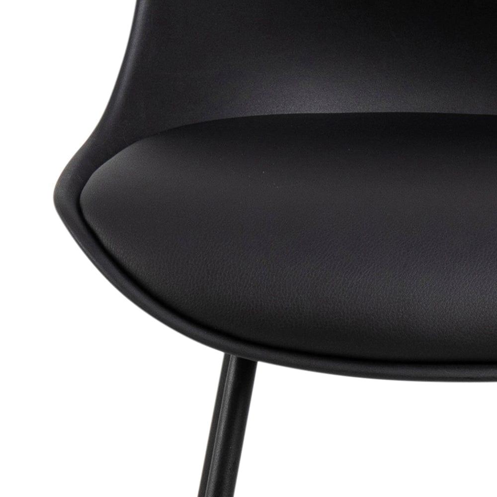 Krzesło barowe ELLI czarny Actona    Eye on Design