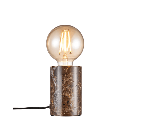 Lampa stołowa SIV brązowy marmur, Nordlux, Eye on Design