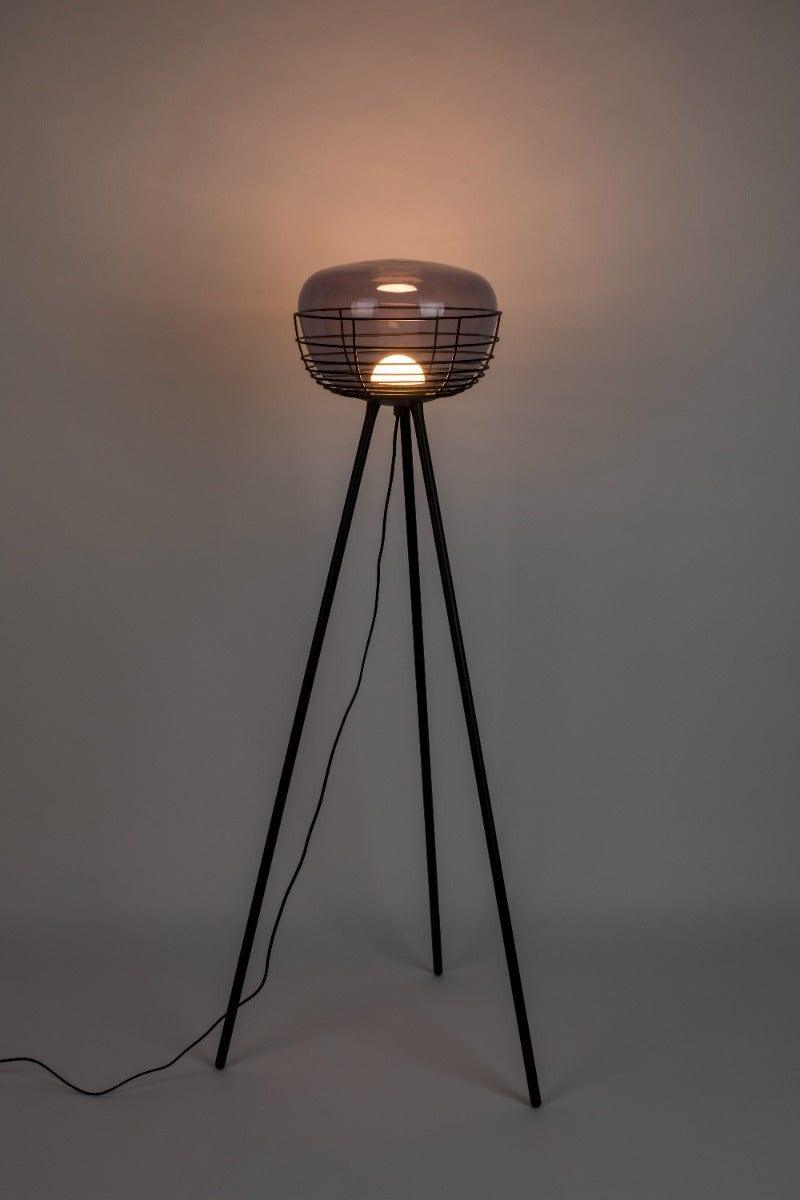 Lampa podłogowa SMOKEY czarny - Eye on Design