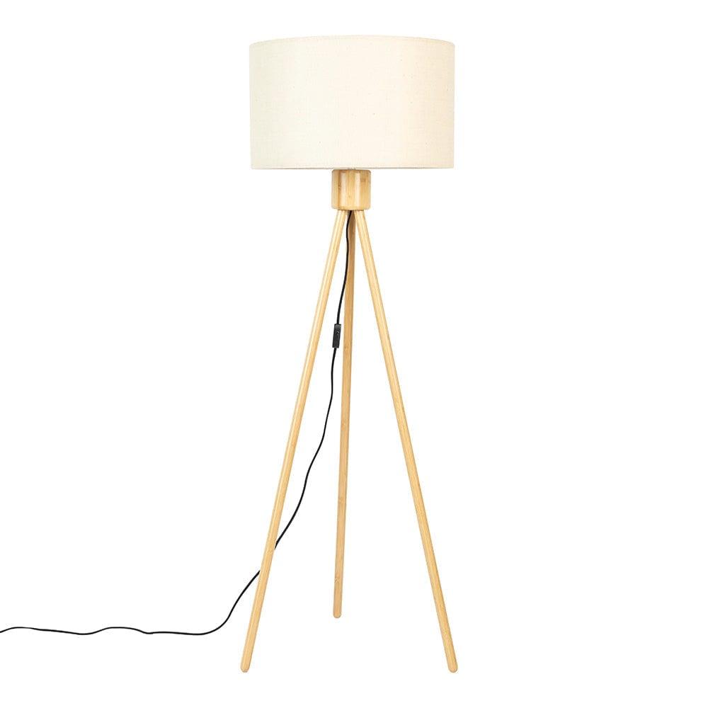 Lampa podłogowa FAN bambus Zuiver    Eye on Design