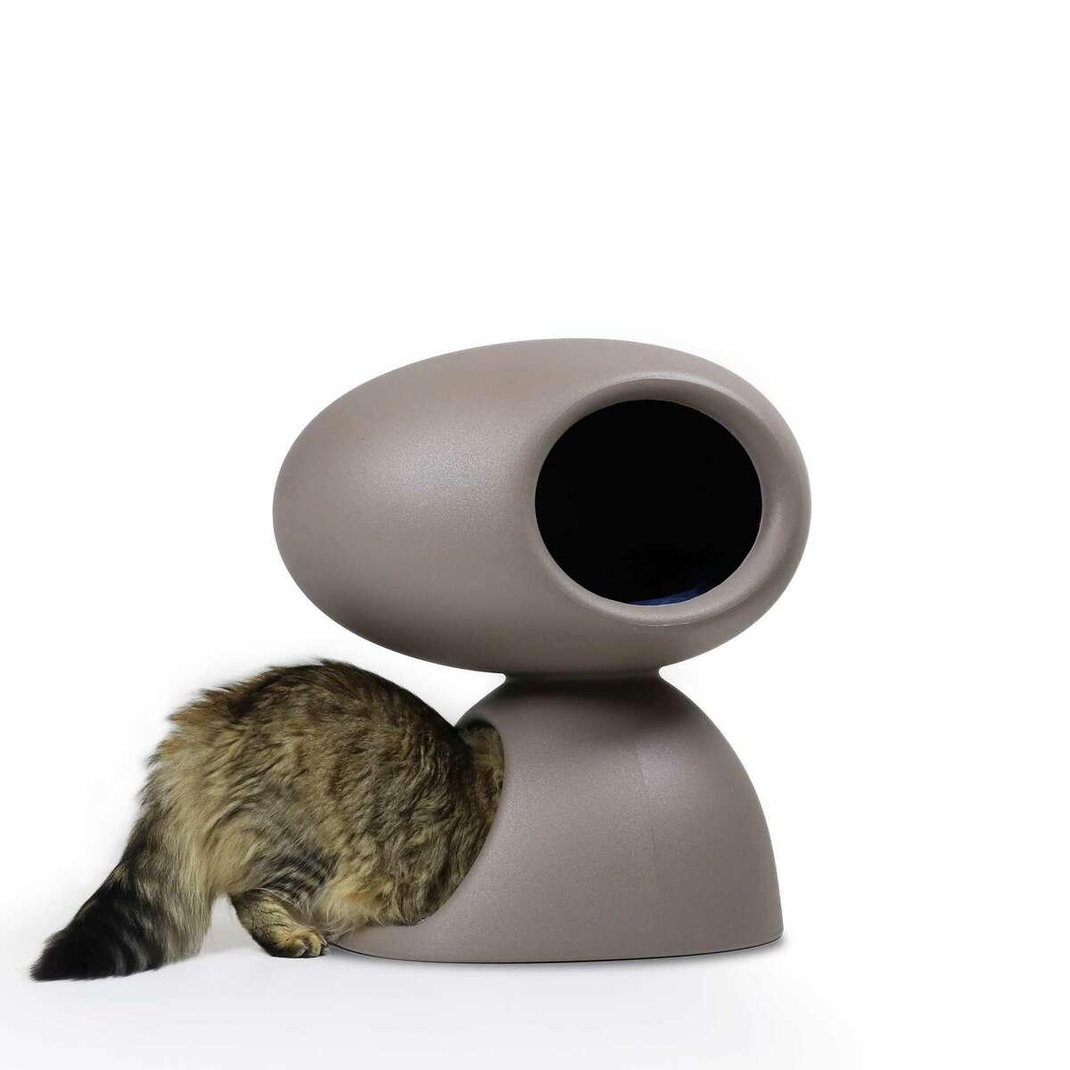 Domek dla kota CAT CAVE szary Qeeboo    Eye on Design