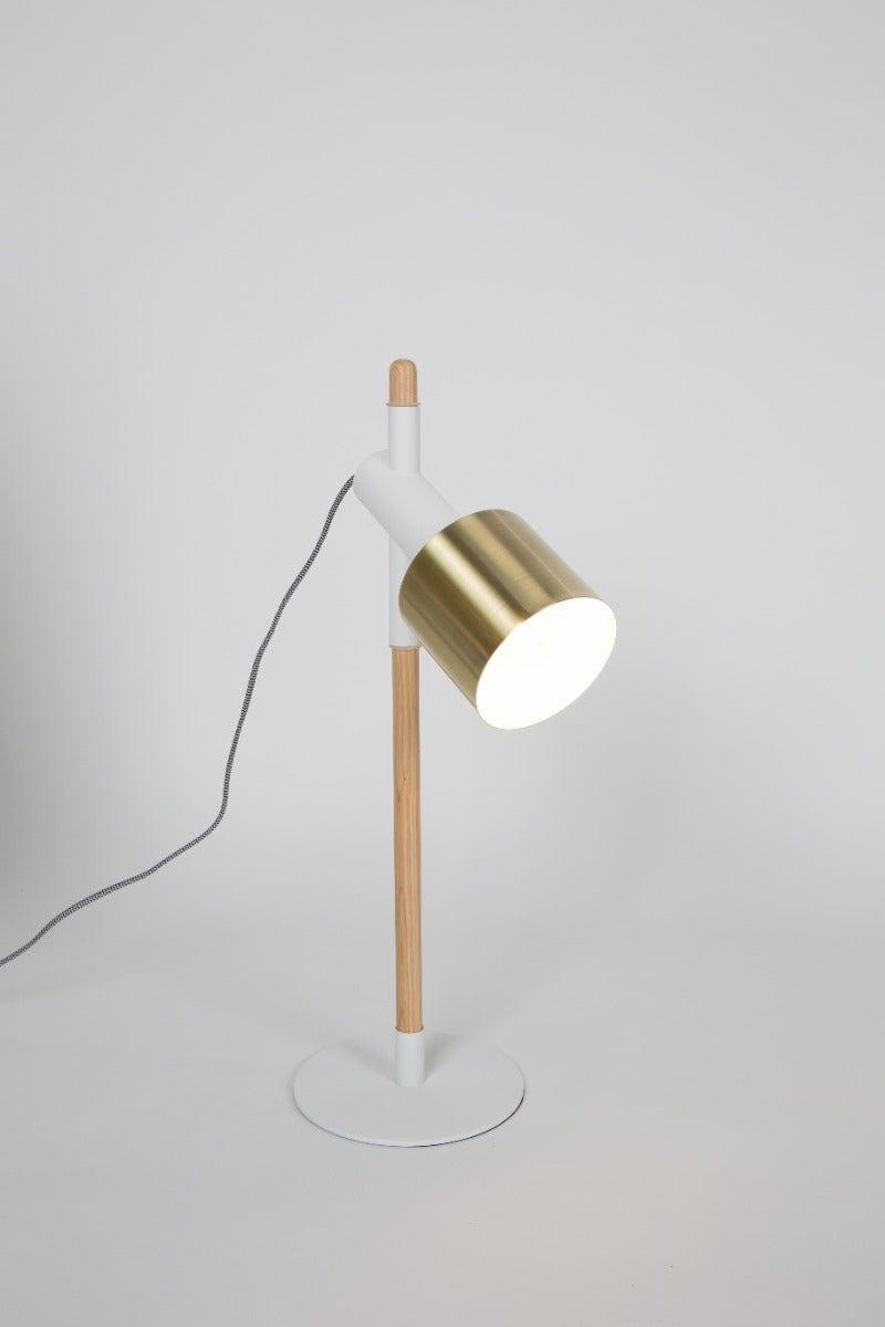 Lampa stołowa IVY biały, Zuiver, Eye on Design