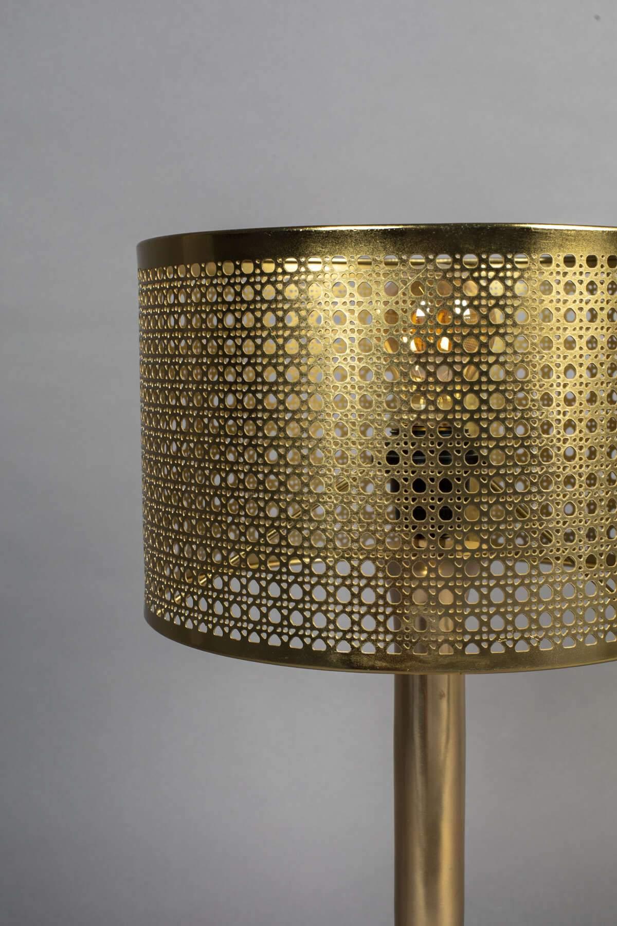 Lampa stołowa BARUN złoty Dutchbone    Eye on Design