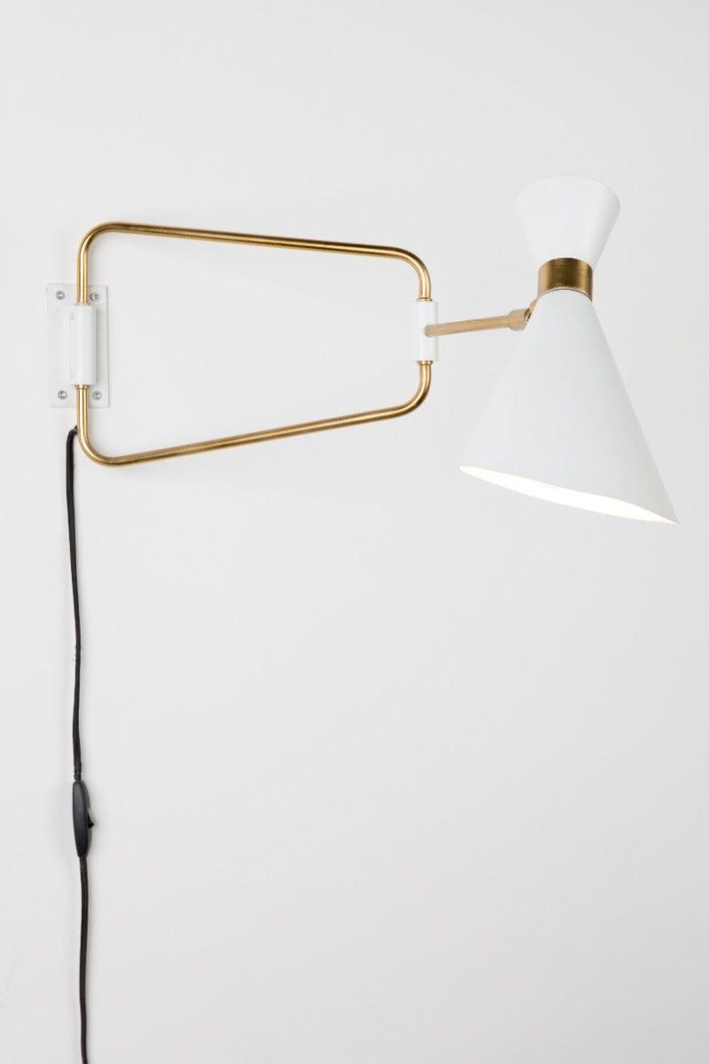 Lampa ścienna SHADY biały Zuiver    Eye on Design