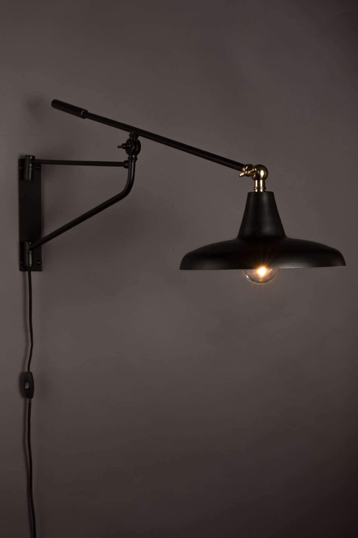Lampa ścienna HECTOR czarny Dutchbone    Eye on Design