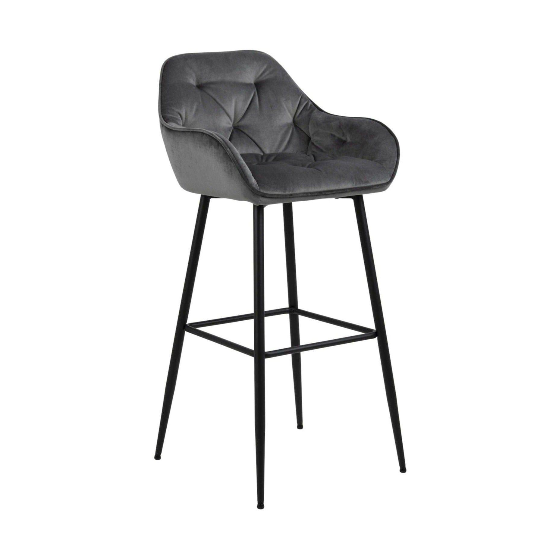 Krzesło barowe MARTEN ciemnoszary Actona    Eye on Design