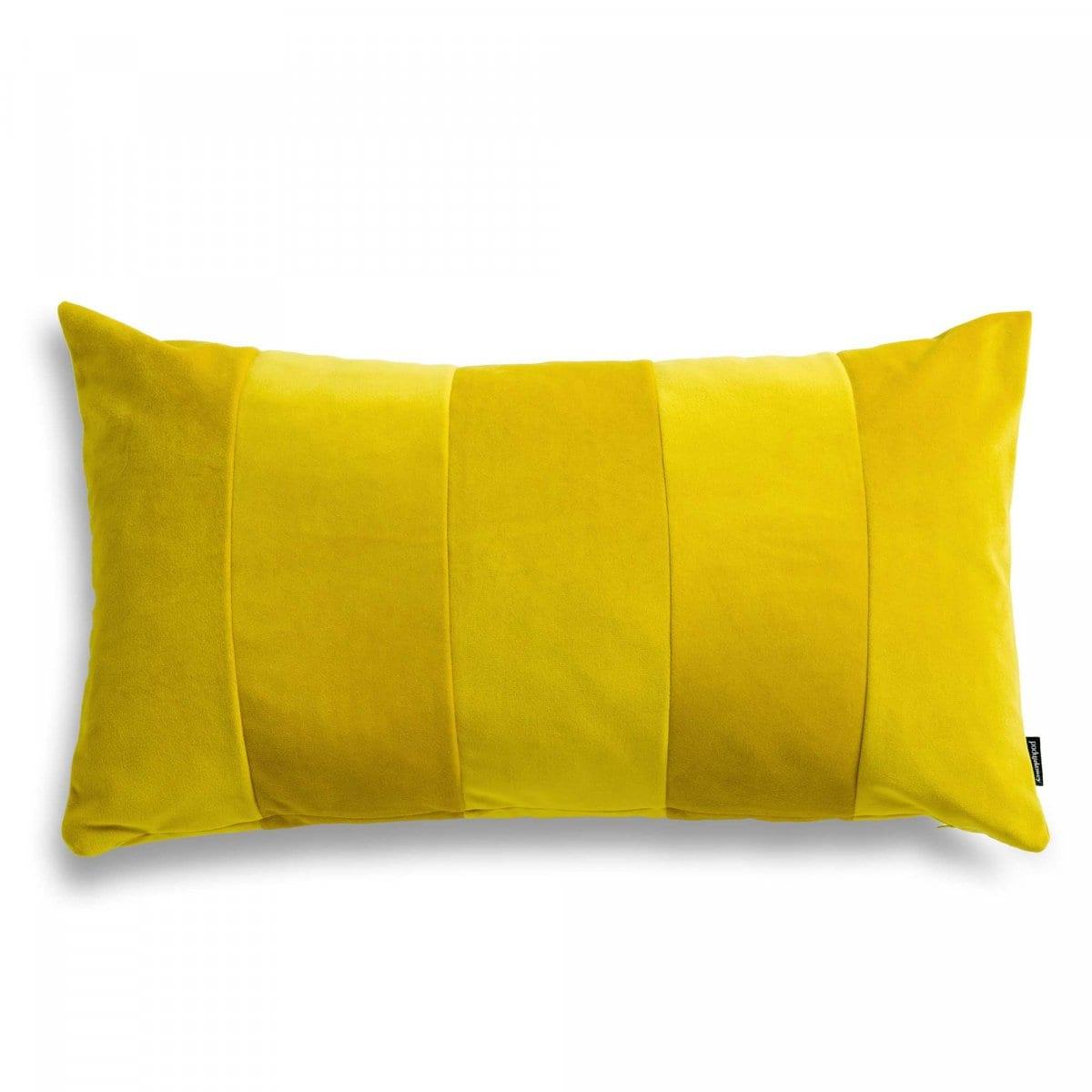Poduszka dekoracyjna STRIPES ZERO WASTE żółty Poduszkowcy    Eye on Design