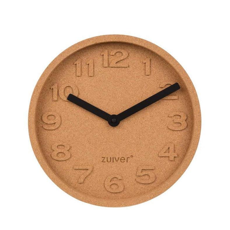 Zegar ścienny CORK TIME korkowy Zuiver    Eye on Design