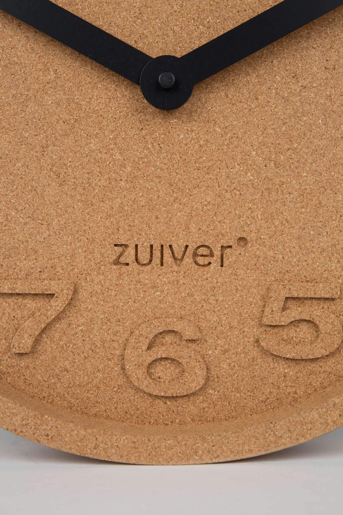 Zegar ścienny CORK TIME korkowy, Zuiver, Eye on Design