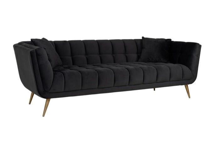 Sofa HUXLEY czarny Richmond Interiors    Eye on Design