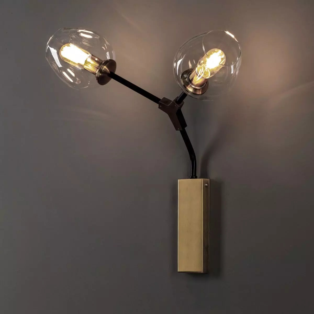 Kinkiet COMO ORO II złoty, AlmiDecor, Eye on Design