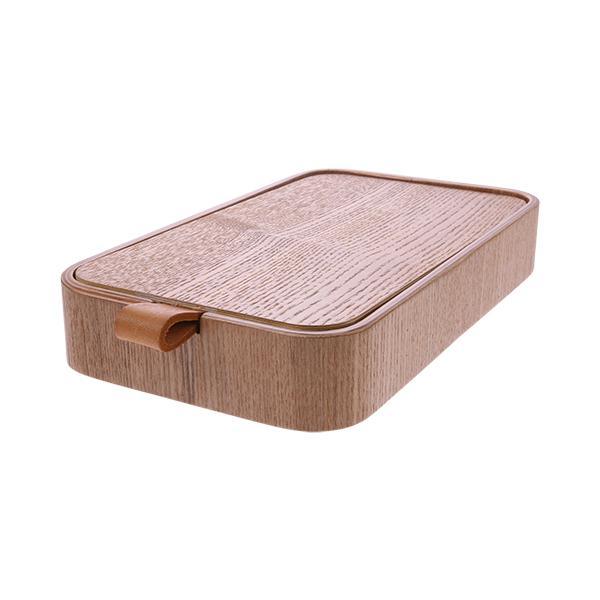 Drewniane pudełko z lusterkiem HKliving    Eye on Design