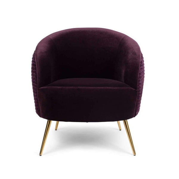 Fotel lounge SO CURVEY fioletowy Bold Monkey    Eye on Design
