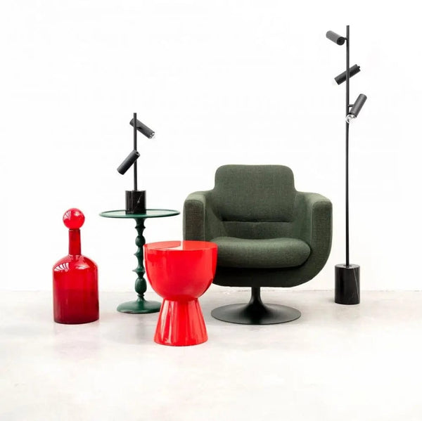 Fotel obrotowy KIRK ciemnozielony, Pols Potten, Eye on Design
