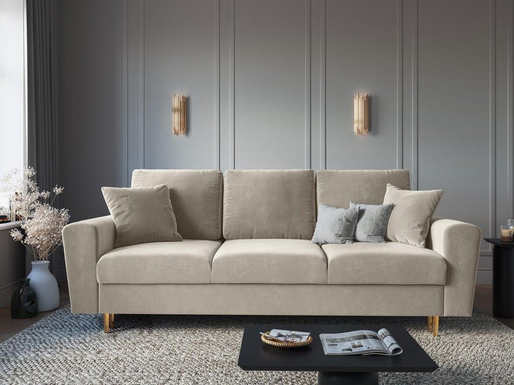 sofa modern classic beżowa 