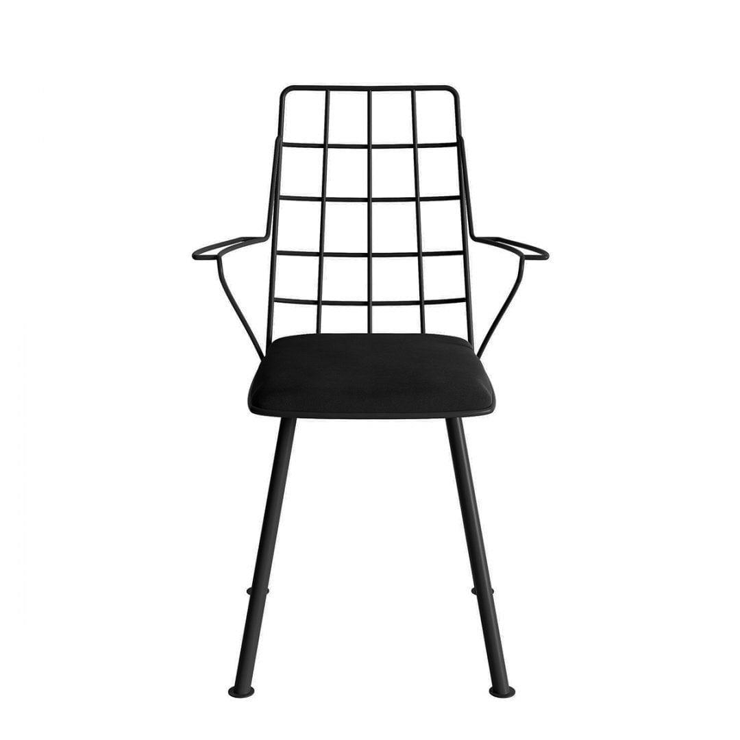 Krzesło ALMOND czarny Happy Barok    Eye on Design
