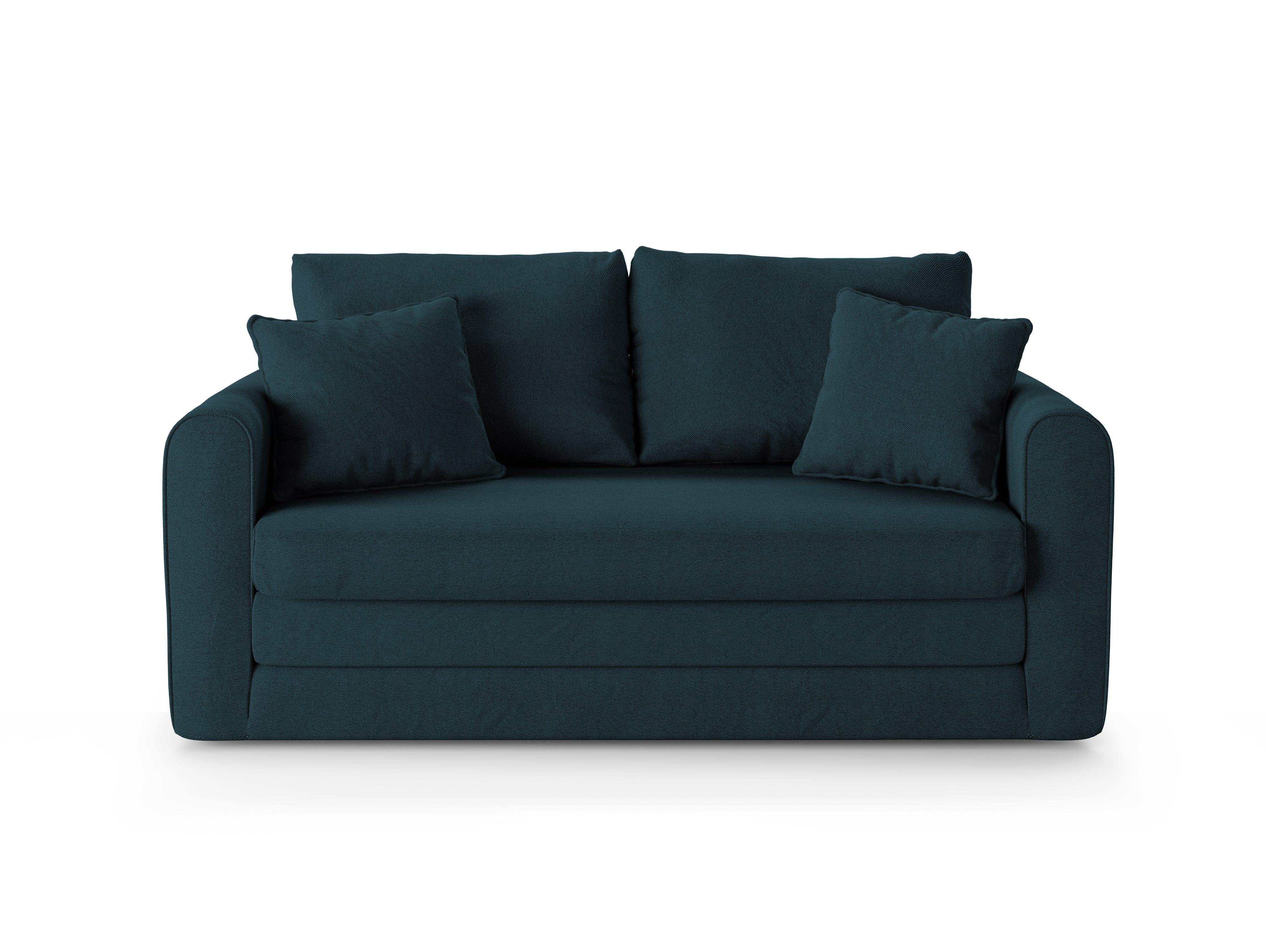 Sofa 2-osobowa z funkcją spania LIDO petrol Micadoni    Eye on Design
