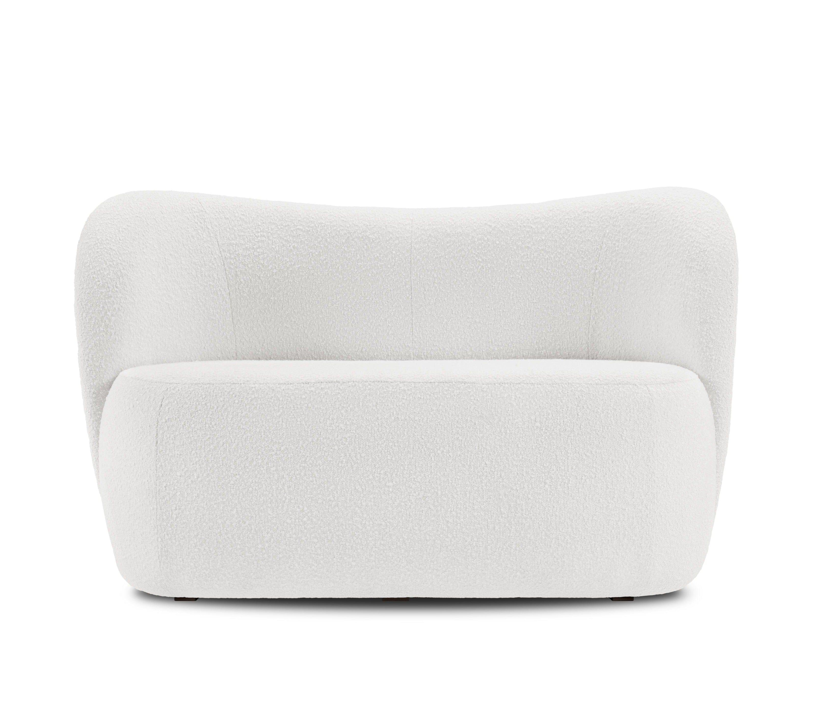 Sofa 2-osobowa SAAMIT boucle beżowy Micadoni    Eye on Design