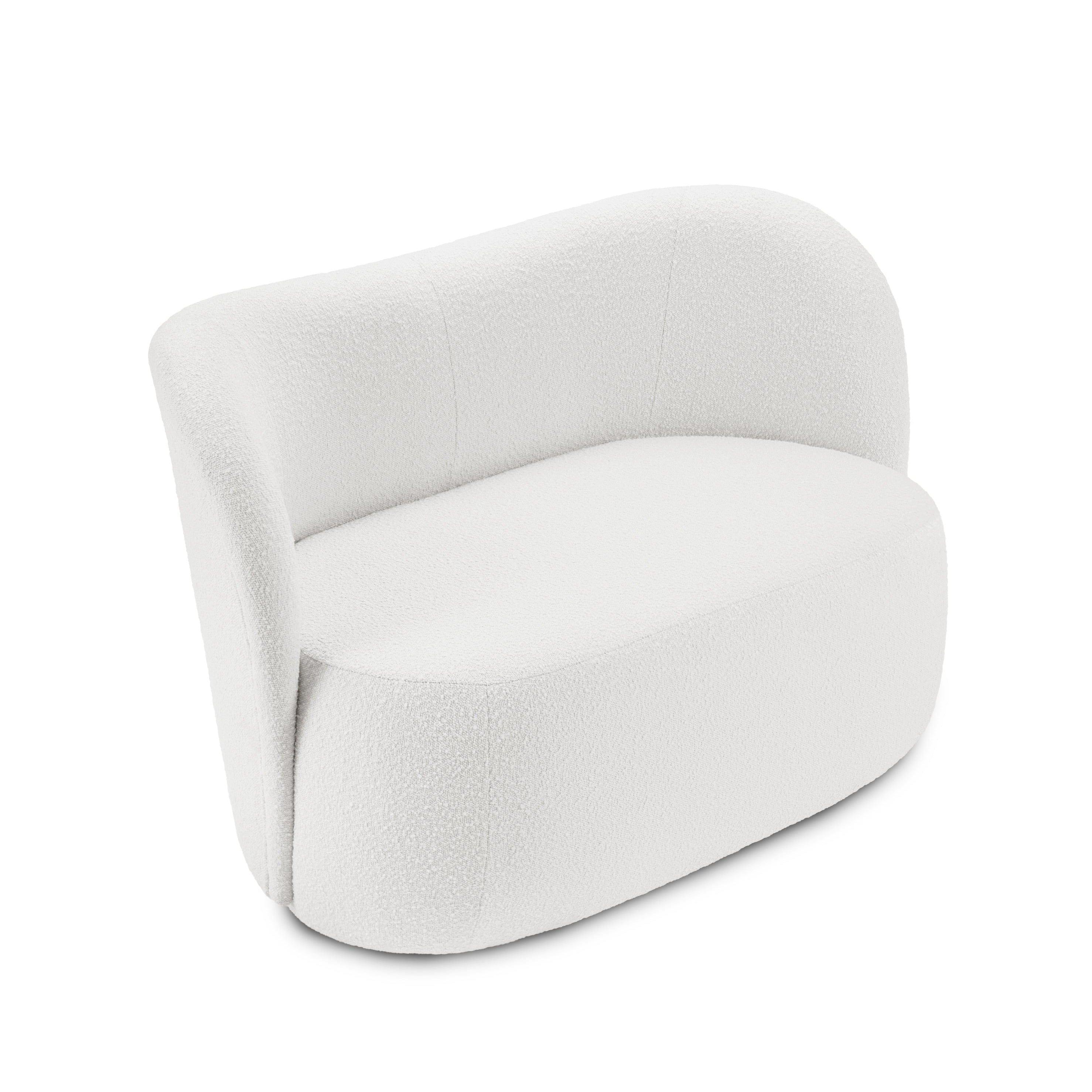Sofa 2-osobowa SAAMIT boucle beżowy Micadoni    Eye on Design