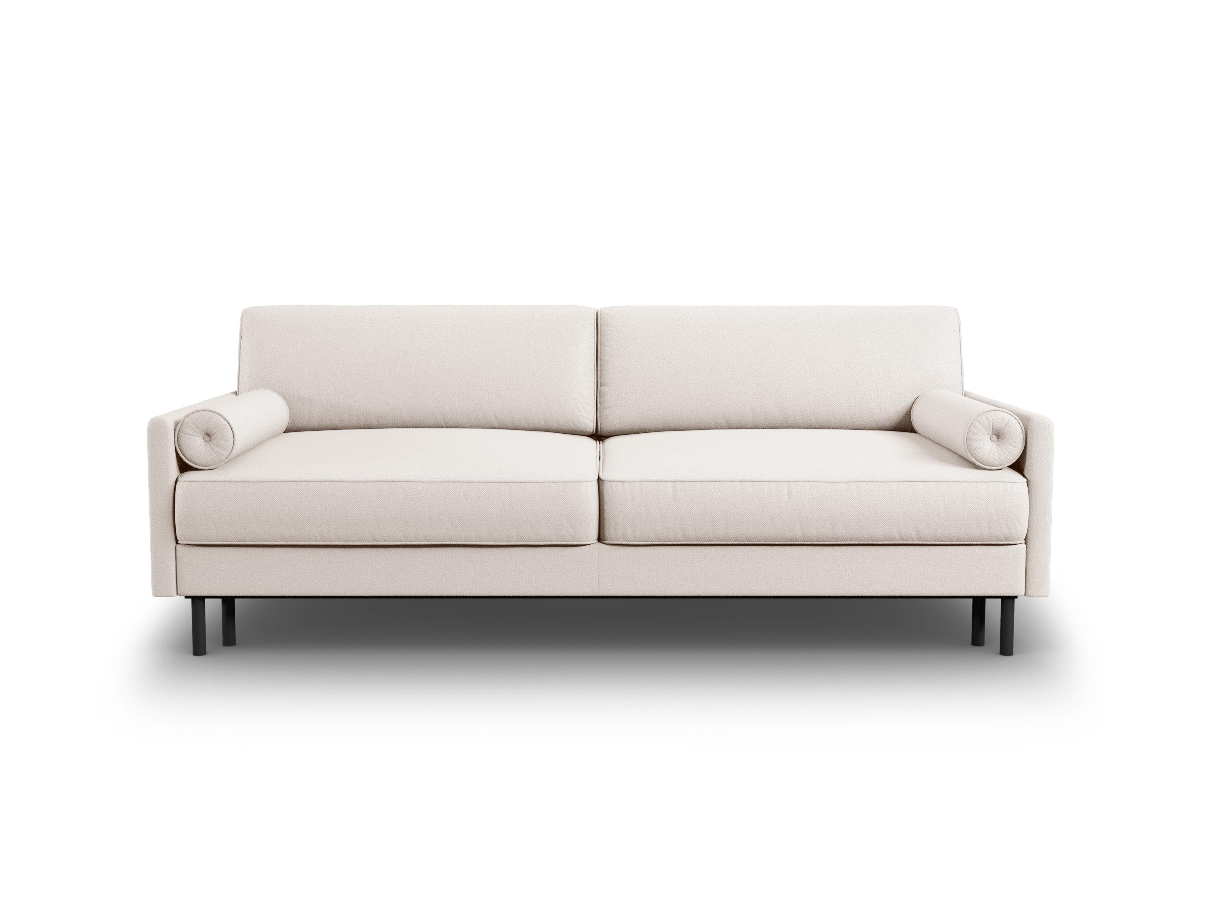 Sofa z funkcją spania SCOTT jasnobeżowy Micadoni    Eye on Design