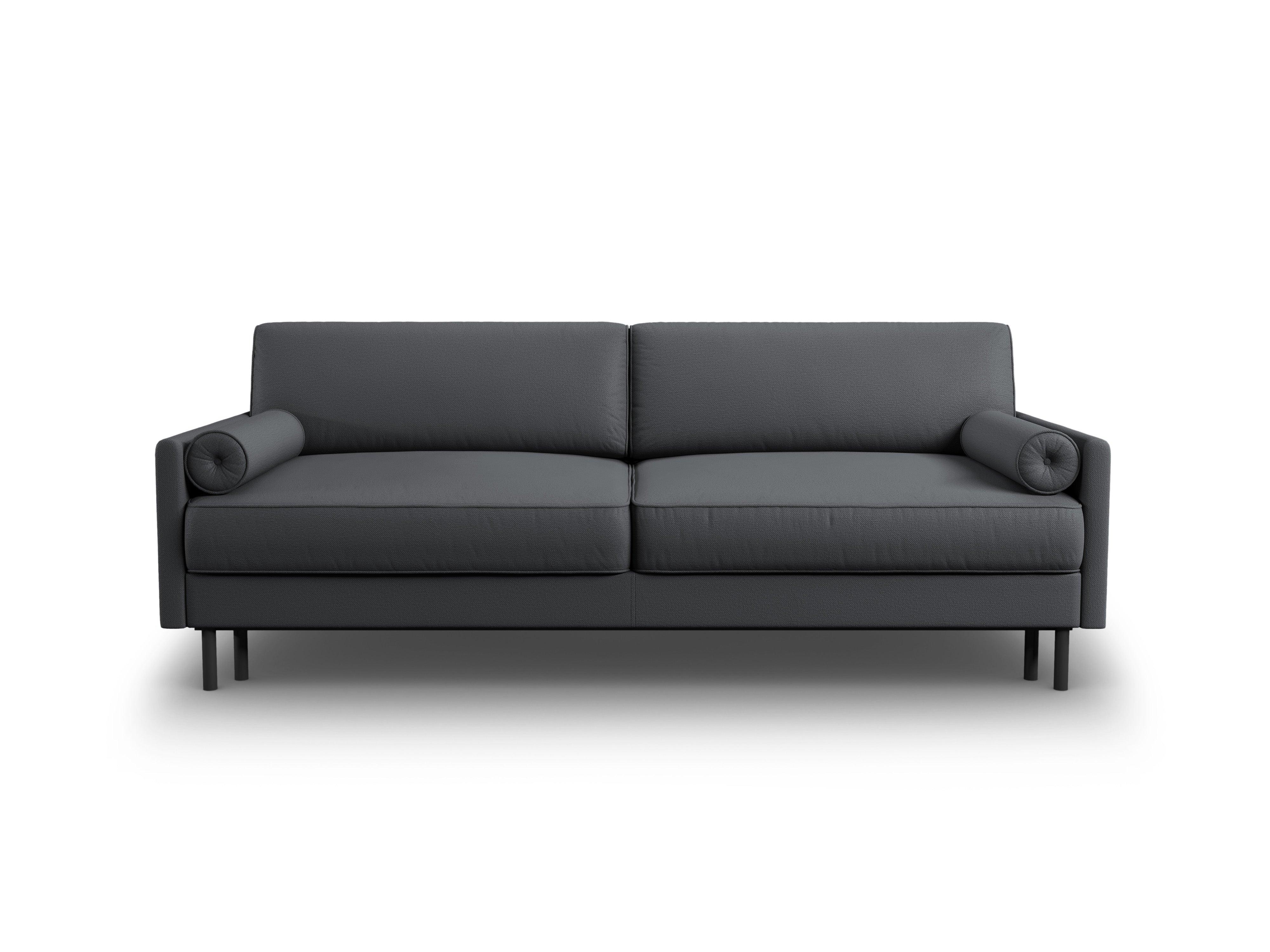 Sofa z funkcją spania SCOTT ciemnoszary Micadoni    Eye on Design