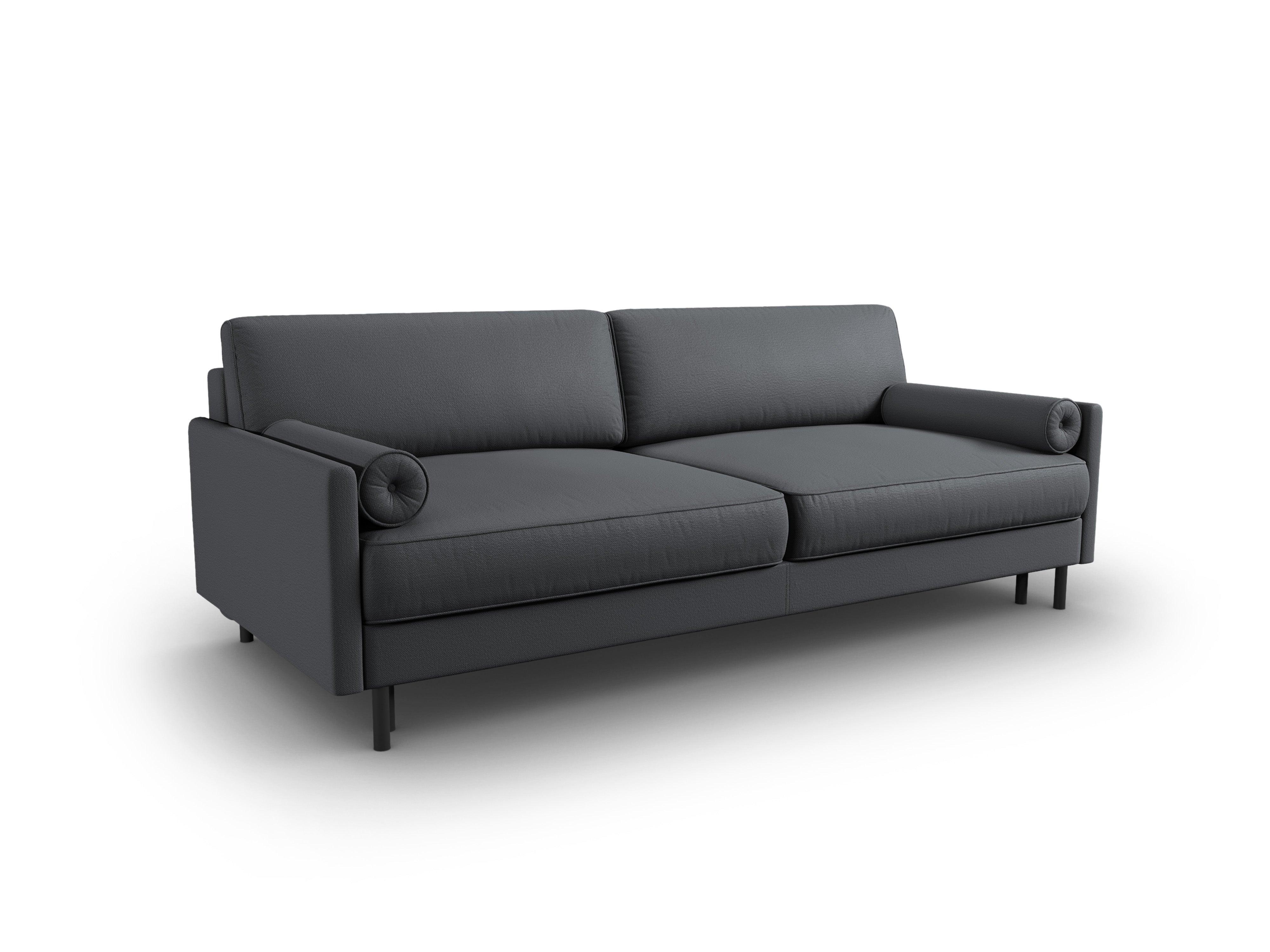 Sofa z funkcją spania SCOTT ciemnoszary Micadoni    Eye on Design