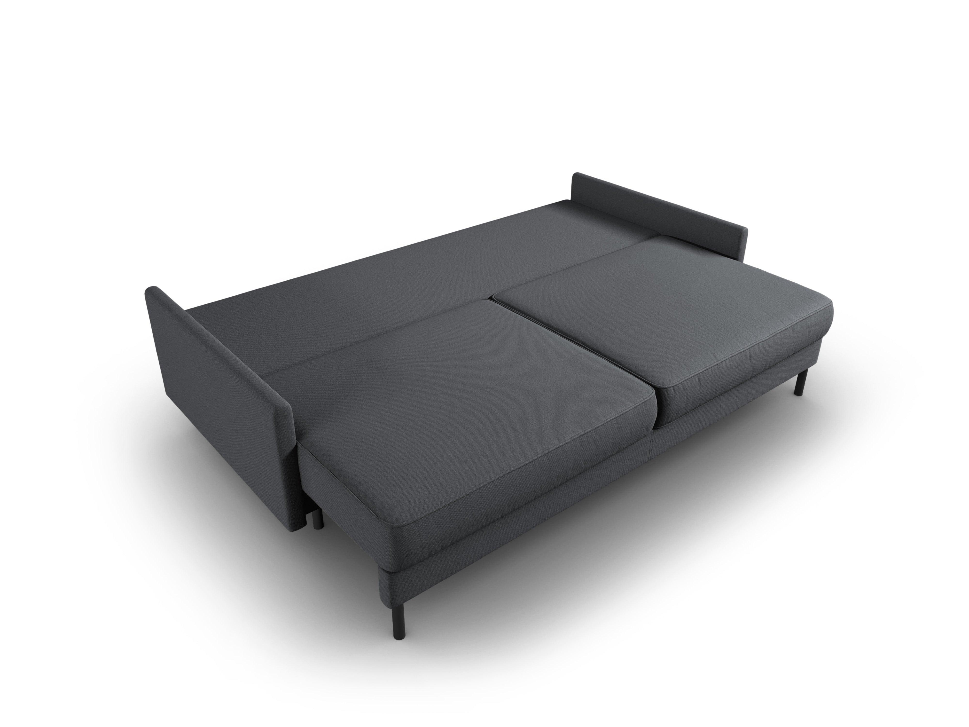Sofa z funkcją spania SCOTT ciemnoszary Micadoni    Eye on Design