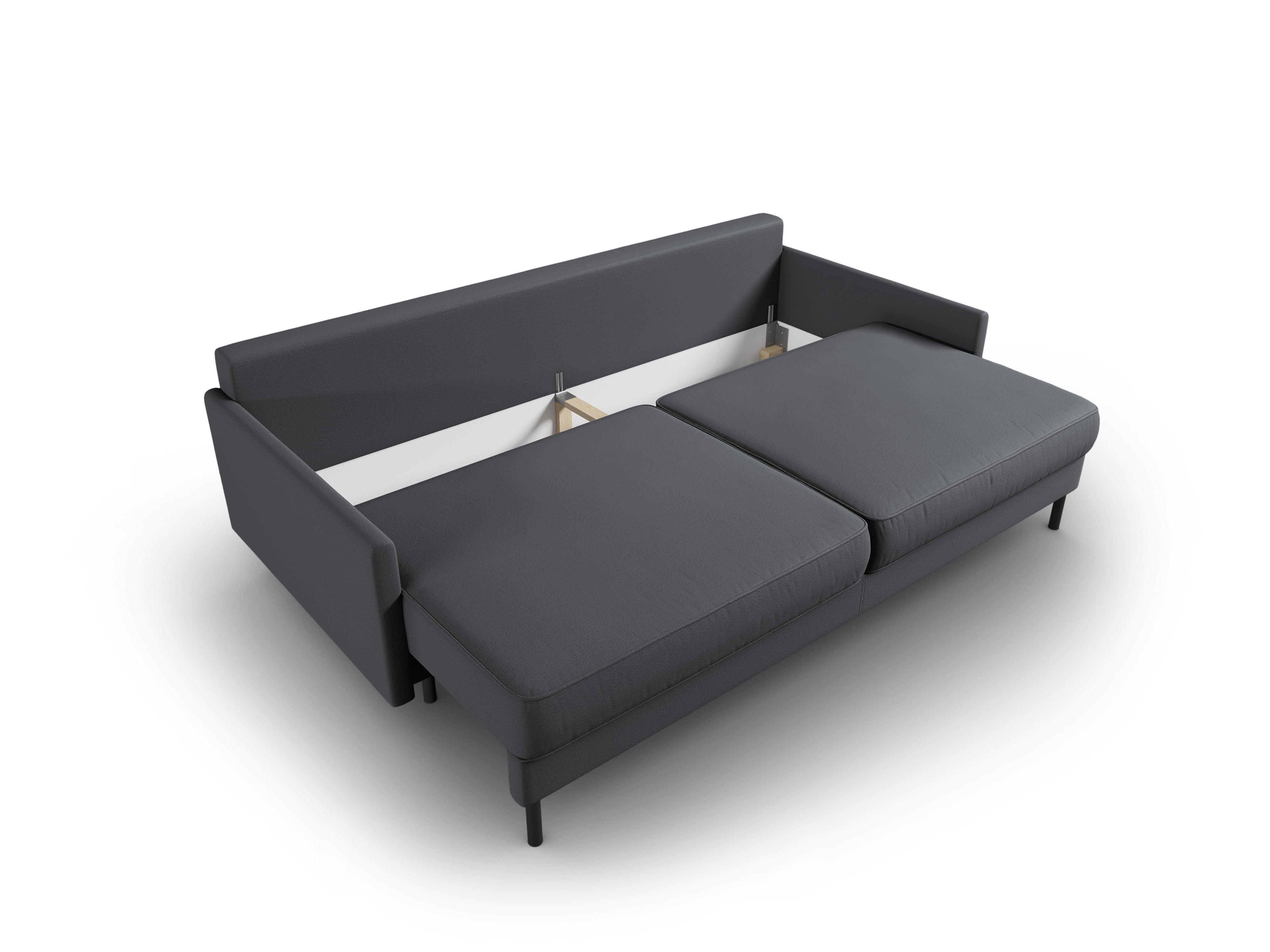 Sofa z funkcją spania SCOTT ciemnoszary Micadoni    Eye on Design