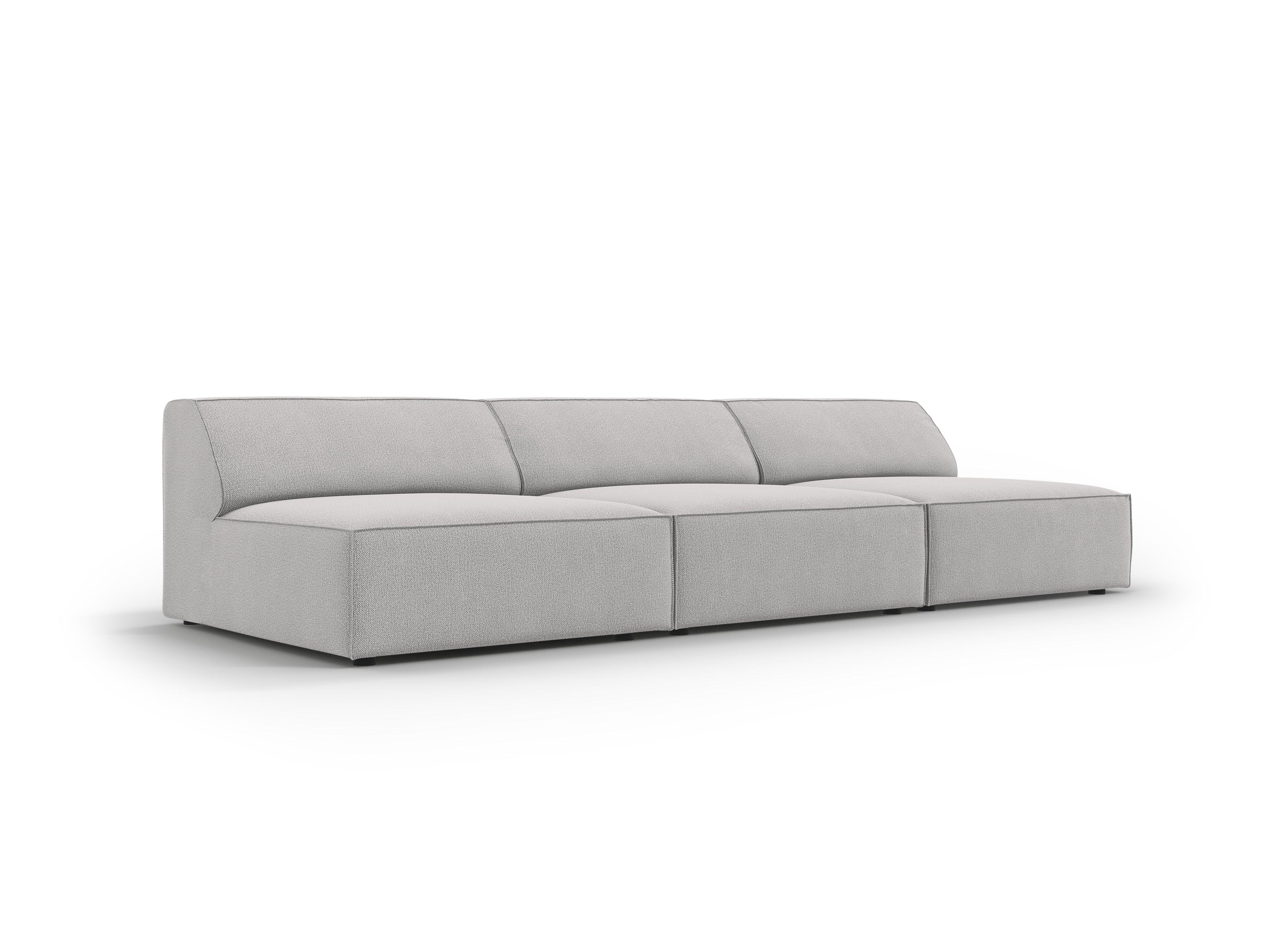 Sofa 3-osobowa otwarta JODIE jasnoszary Micadoni    Eye on Design