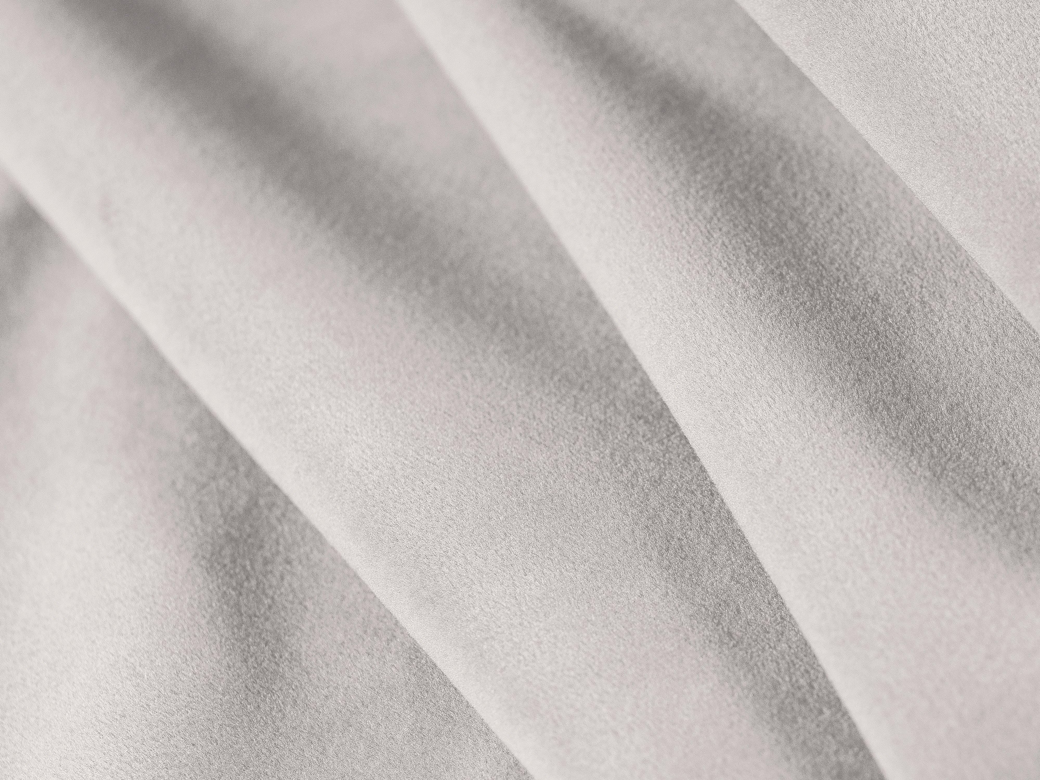 Sofa aksamitna 3-osobowa KENDAL jasnoszary Micadoni    Eye on Design