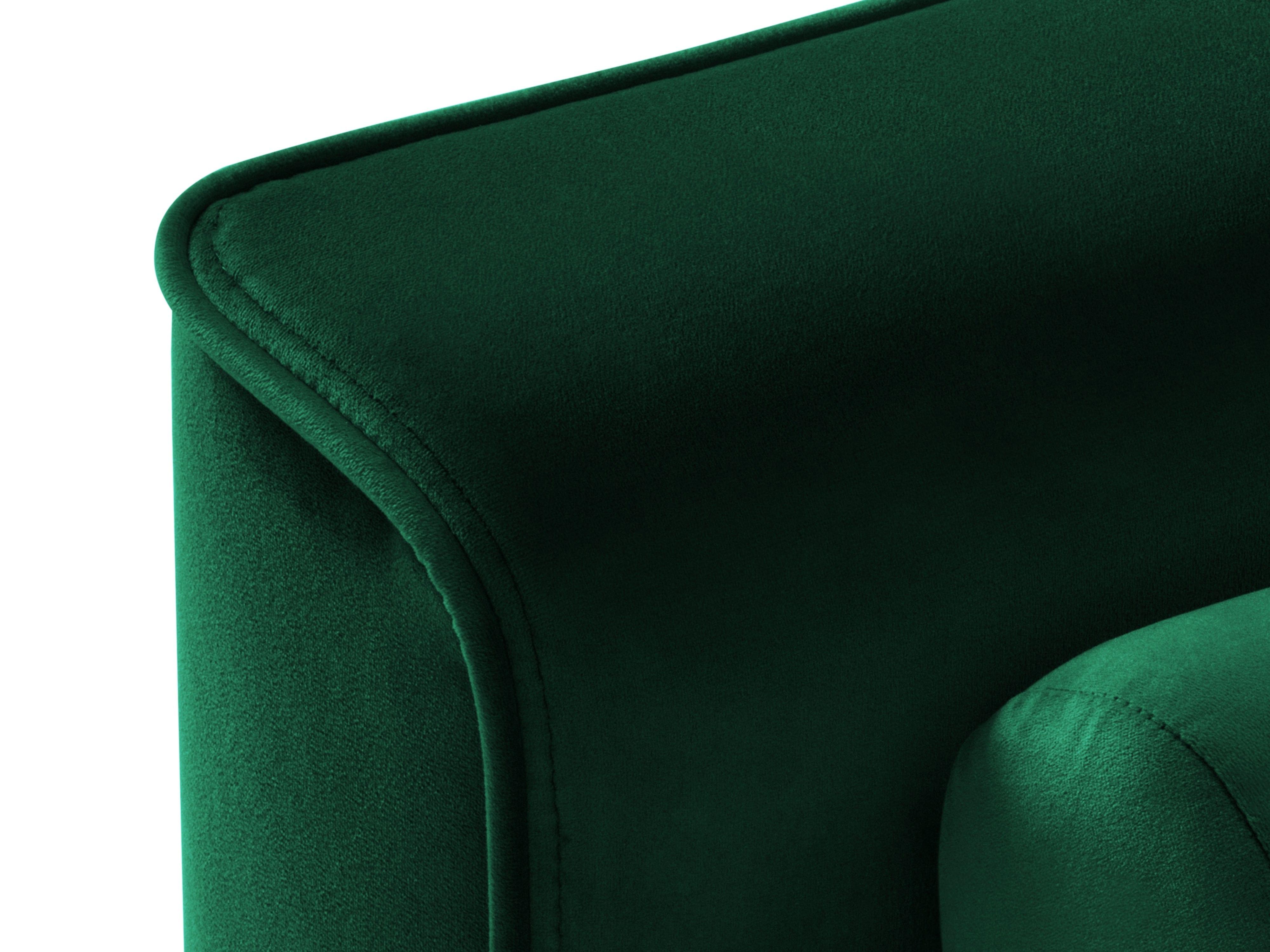 sofa aksamitna zielona