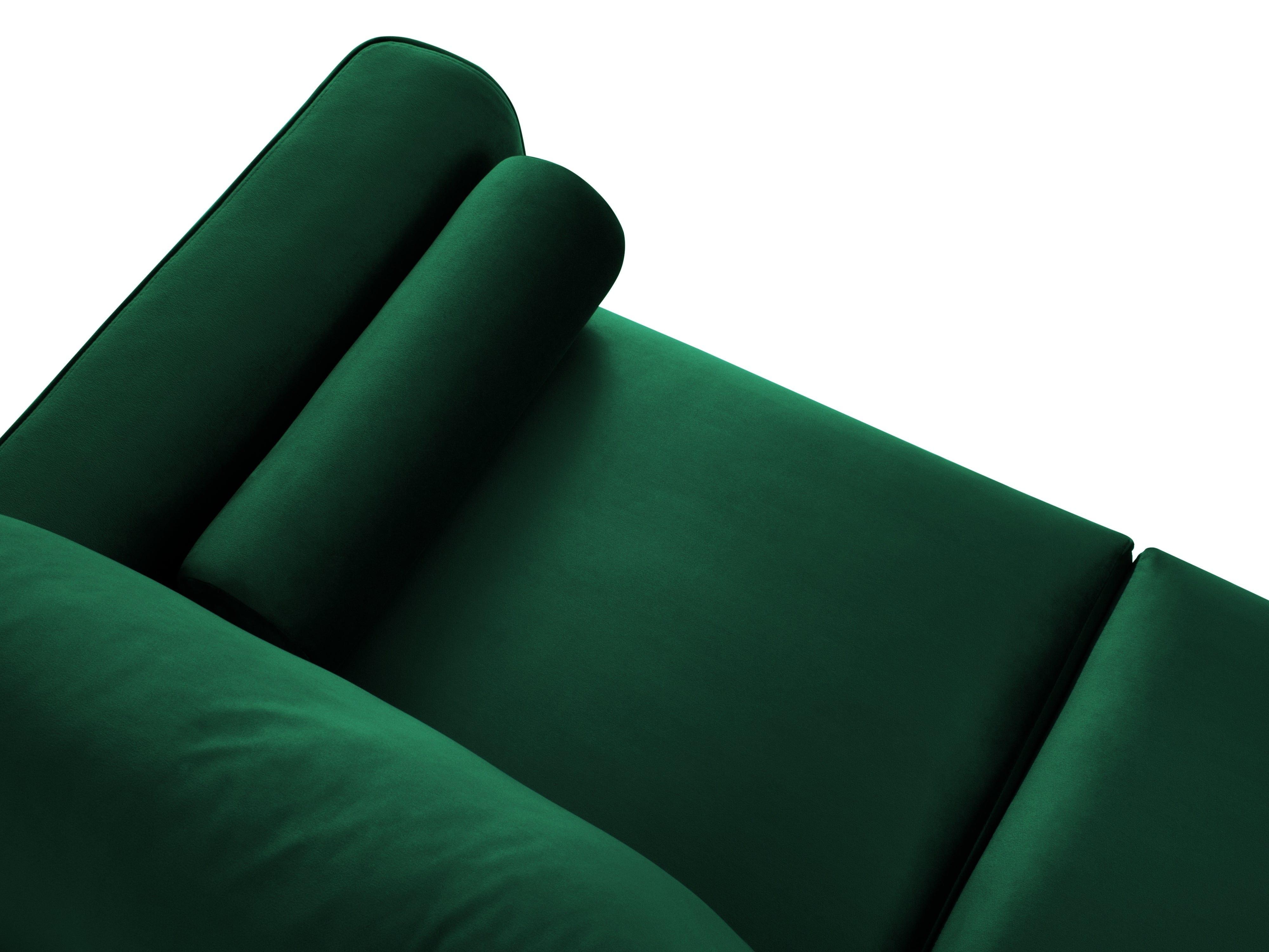 sofa zielona z poduszkami