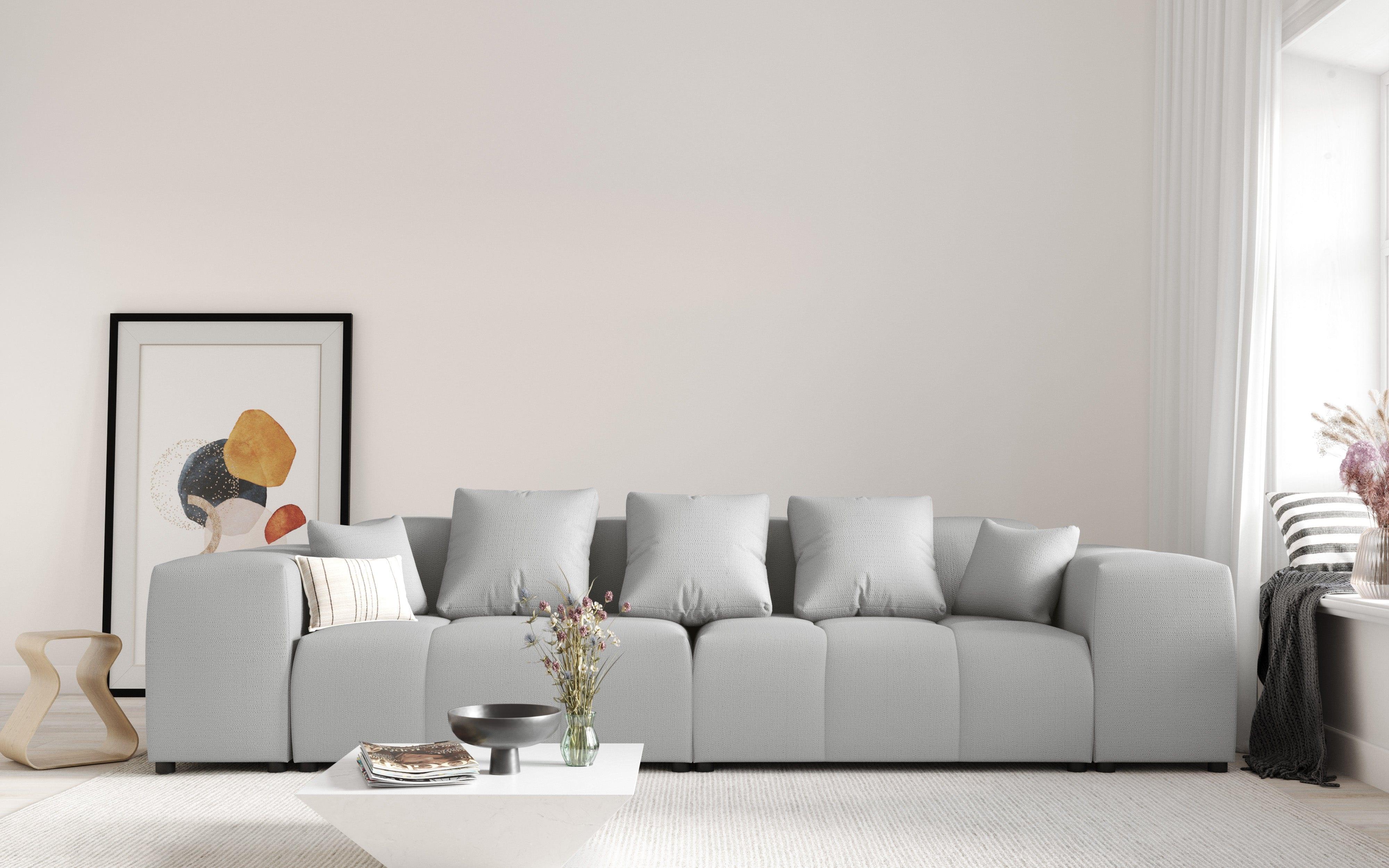 Sofa MARGO jasnoszary, Micadoni, Eye on Design