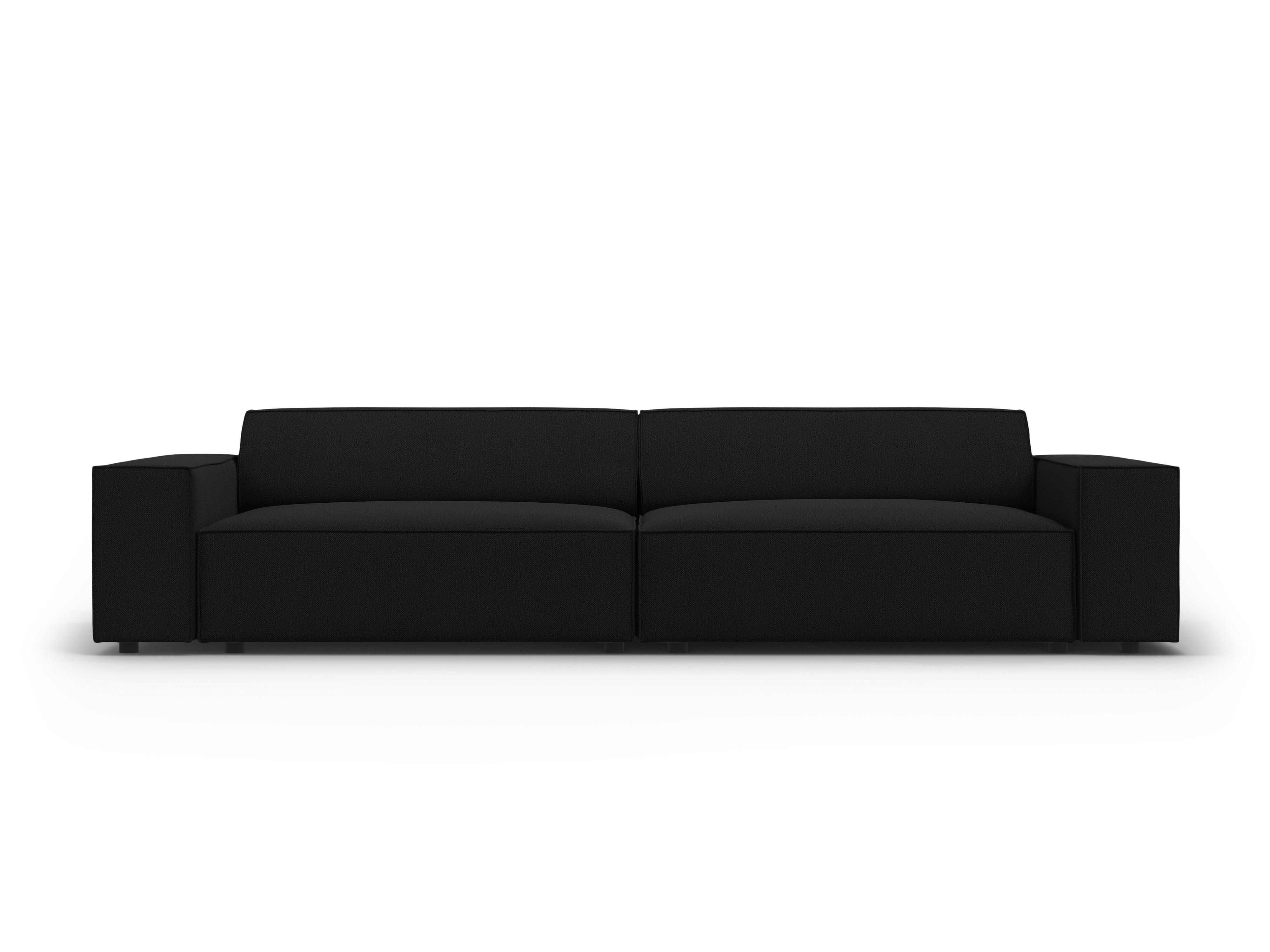 Sofa 3-osobowa JODIE czarny Micadoni    Eye on Design