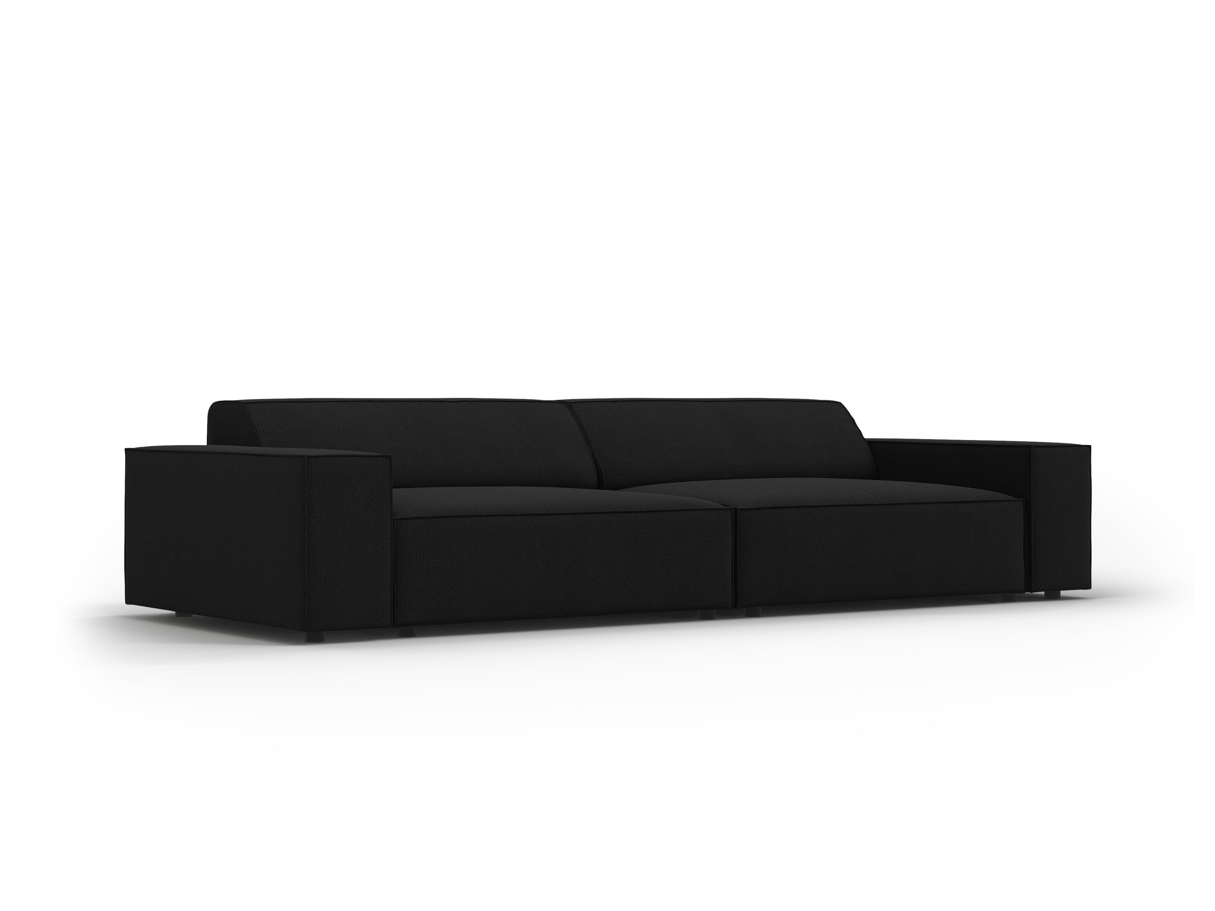 Sofa 3-osobowa JODIE czarny Micadoni    Eye on Design