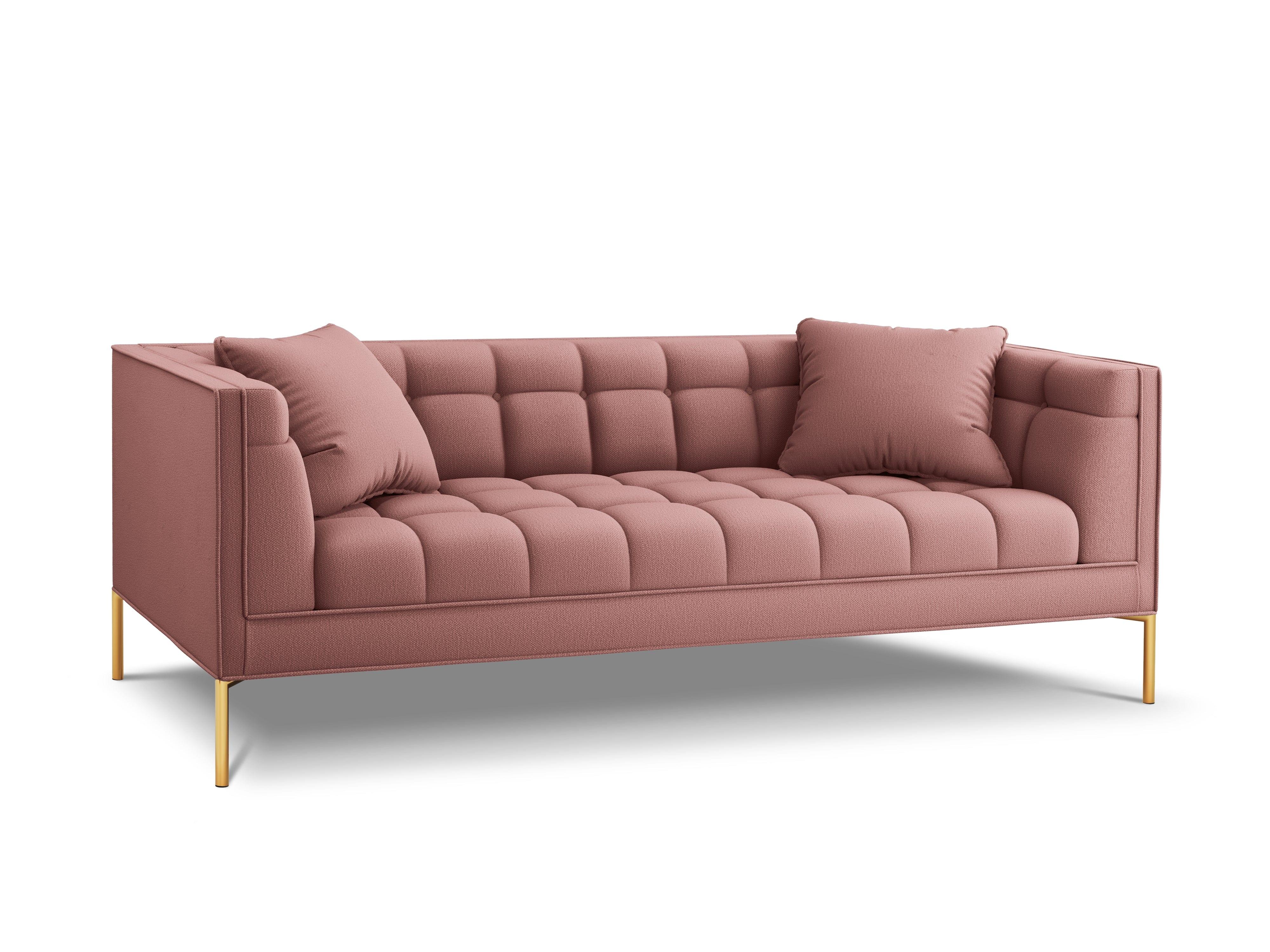 Sofa 3-osobowa KAROO różowy, Micadoni, Eye on Design