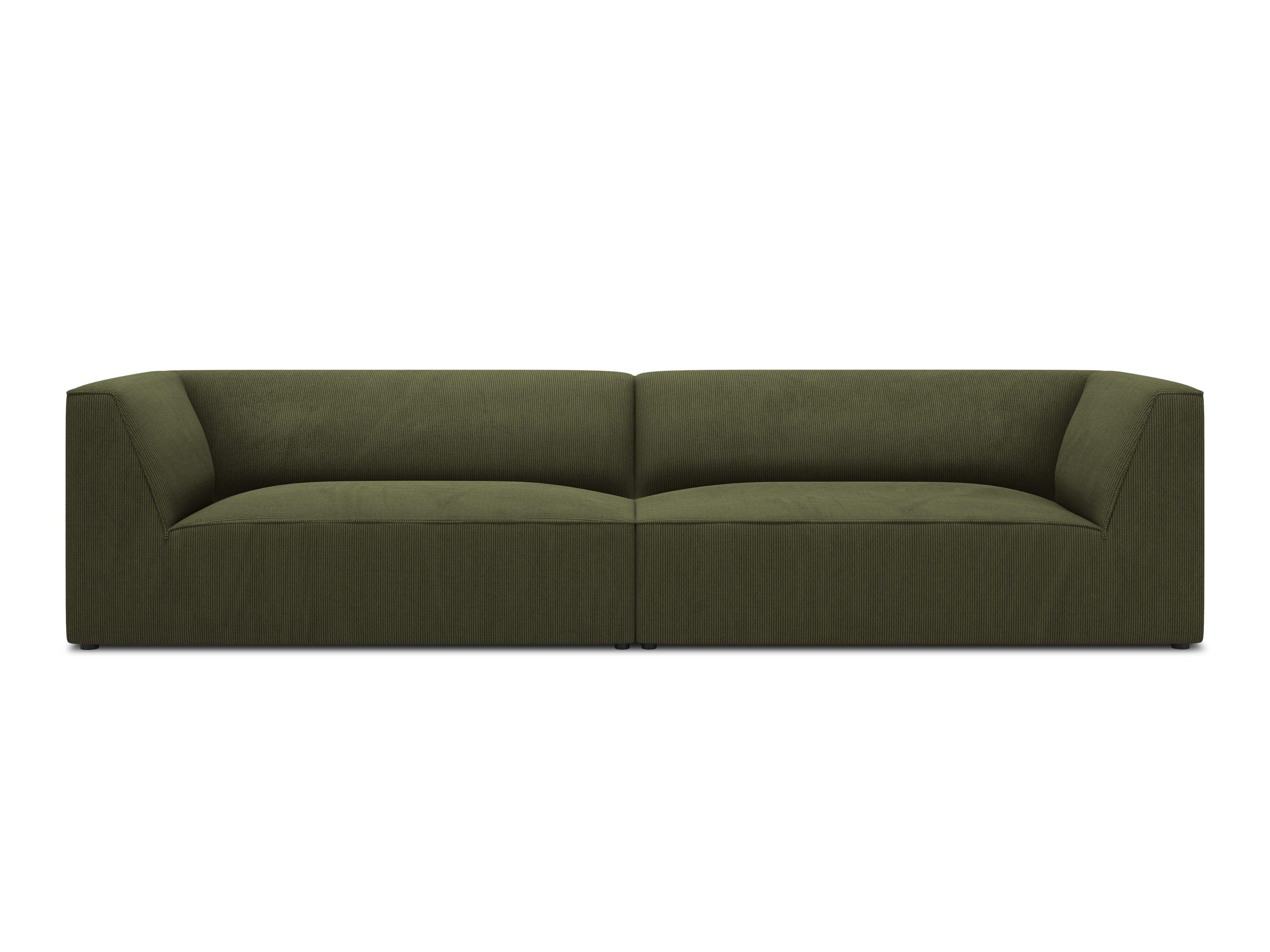 Sofa sztruksowa RUBY zielony Micadoni    Eye on Design
