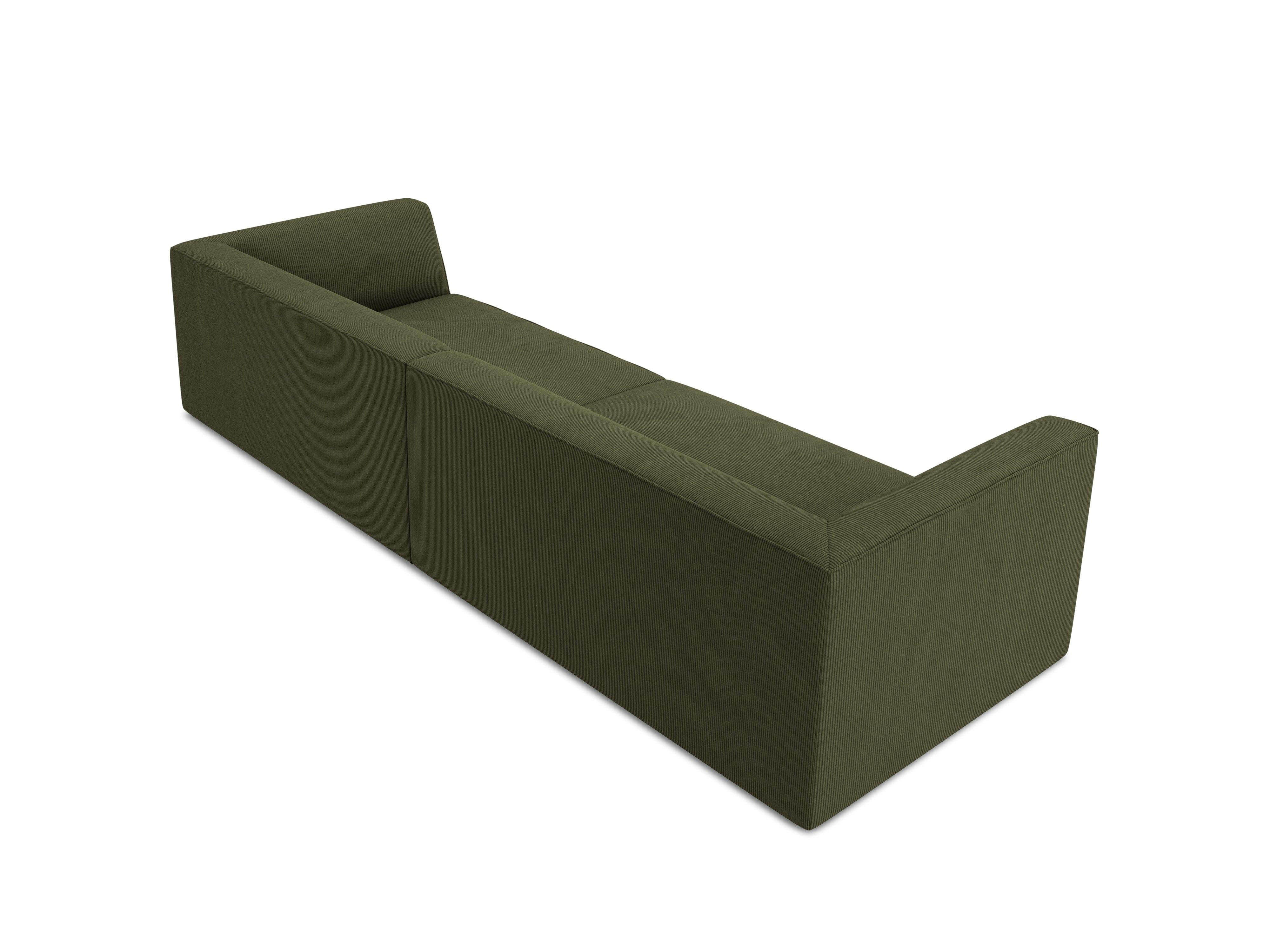 Sofa sztruksowa RUBY zielony Micadoni    Eye on Design