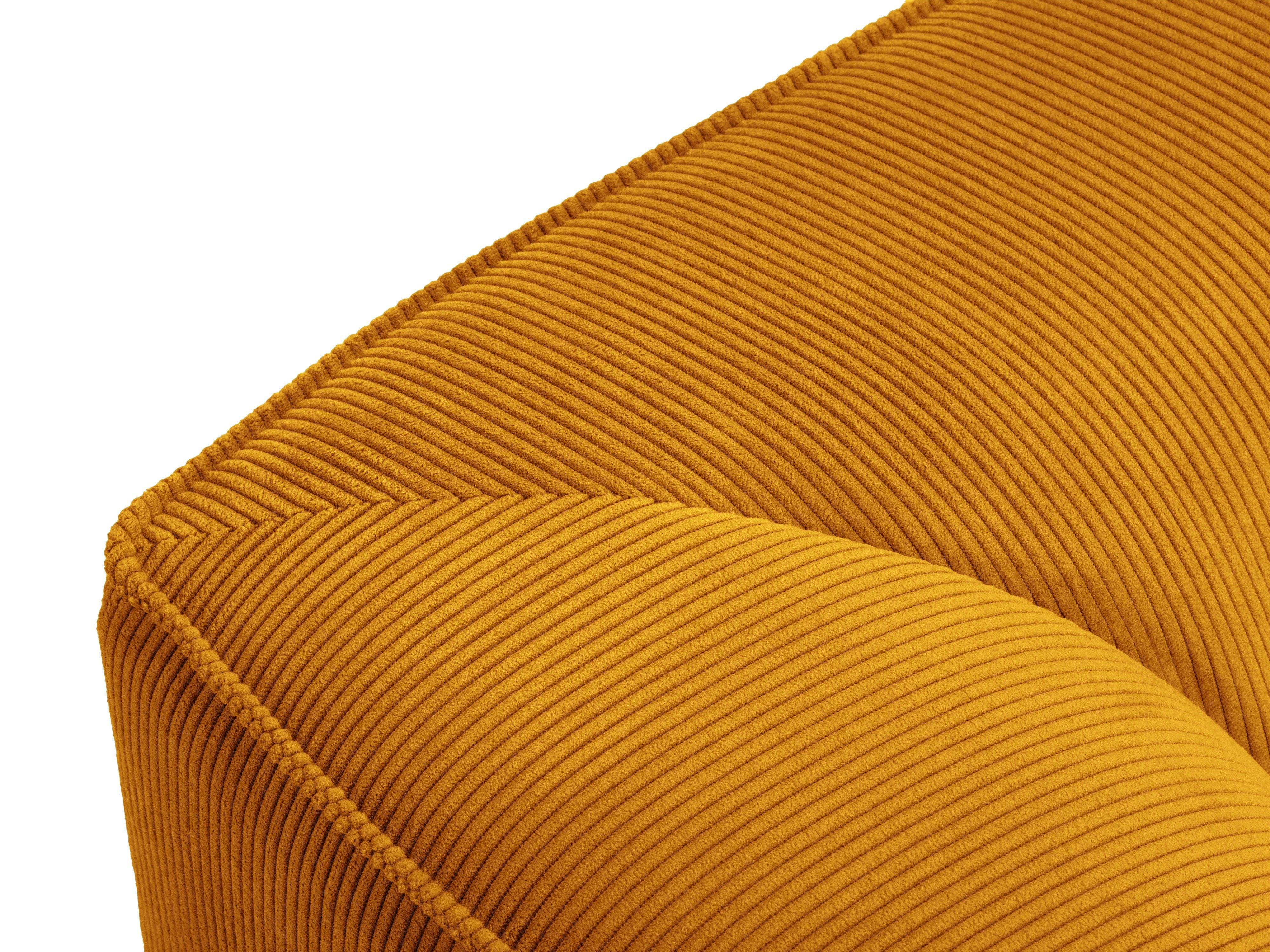Sofa sztruksowa RUBY żółty Micadoni    Eye on Design