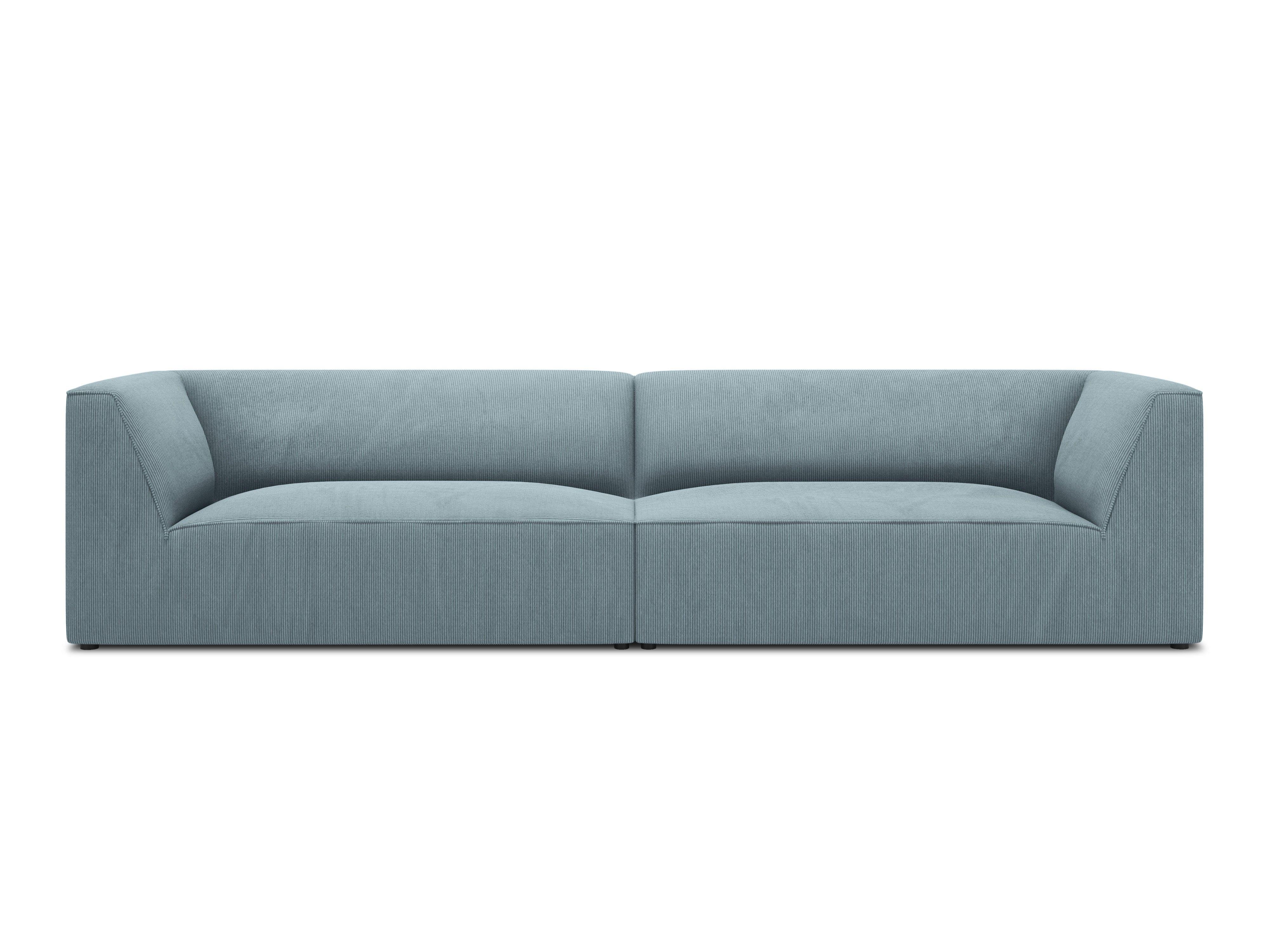 Sofa sztruksowa RUBY jasnoniebieski Micadoni    Eye on Design
